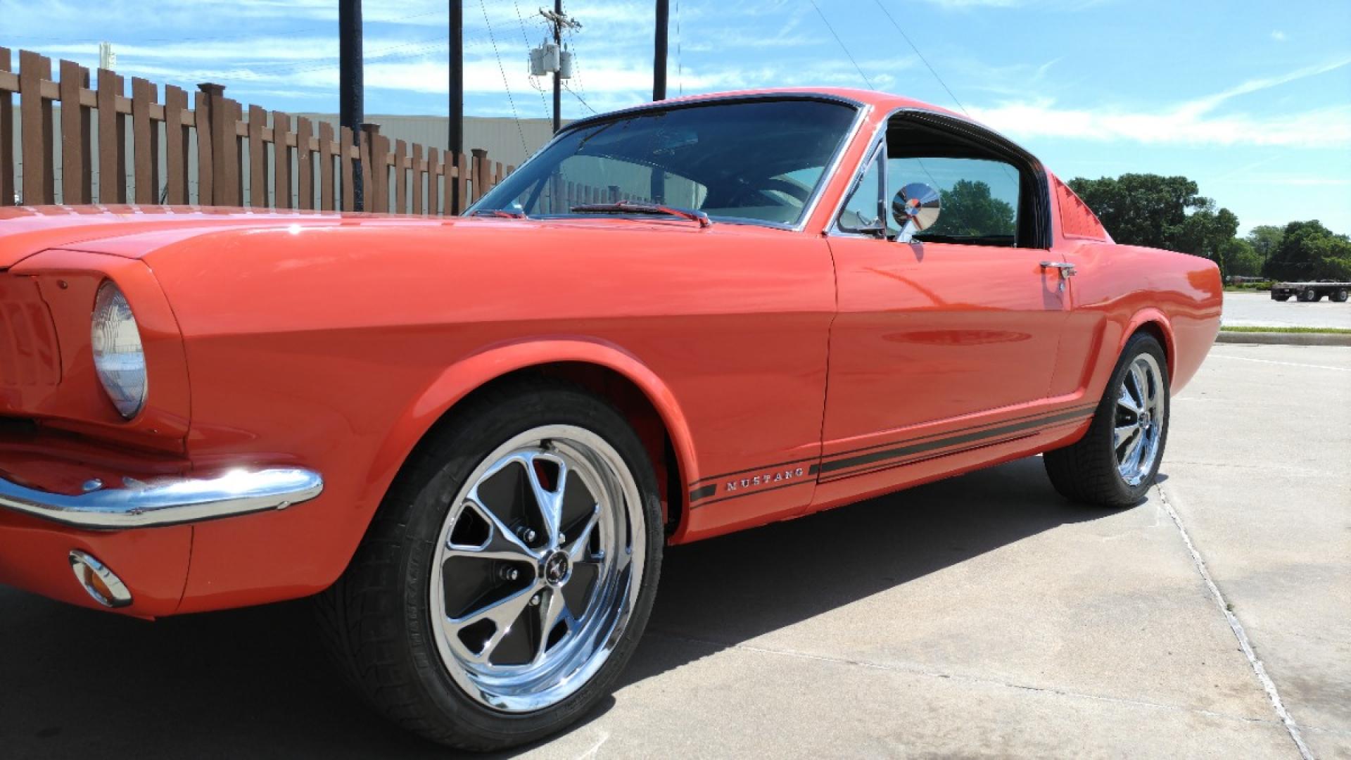 1965 Orange (Poppi) /Black Ford Mustang 2+2 (5R09C148627) with an 289 cu. in V8 engine, Automatic 3sp C4 transmission, located at 2510 47th St. Suite 200, Boulder, CO, 80301, (303) 641-0333, 40.026196, -105.243217 - 1965 Ford Mustang Fastback 289V8, C4 Automatic/ or T10 4 speed Manual 102 miles Driven since 2005 Just SOME of the Feature Points If You care about American Made OEM Ford Parts, Take a Look. Build Date September of 1964, Max Hanson, ( Hanson Ford ), Bought and did The Restoration, ( Rot - Photo#26