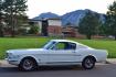 1966 White /Blue Ford Mustang Original GT, Hi-Po, ( K- Code ), 2+2, 4-Speed, Deluxe Pony Interior, Rally Pac. (6F09K192549) with an Correct 289V8 Engine engine, Manual transmission, located at 2510 47th St. Suite 200, Boulder, CO, 80301, (303) 641-0333, 40.026196, -105.243217 - Photo#2