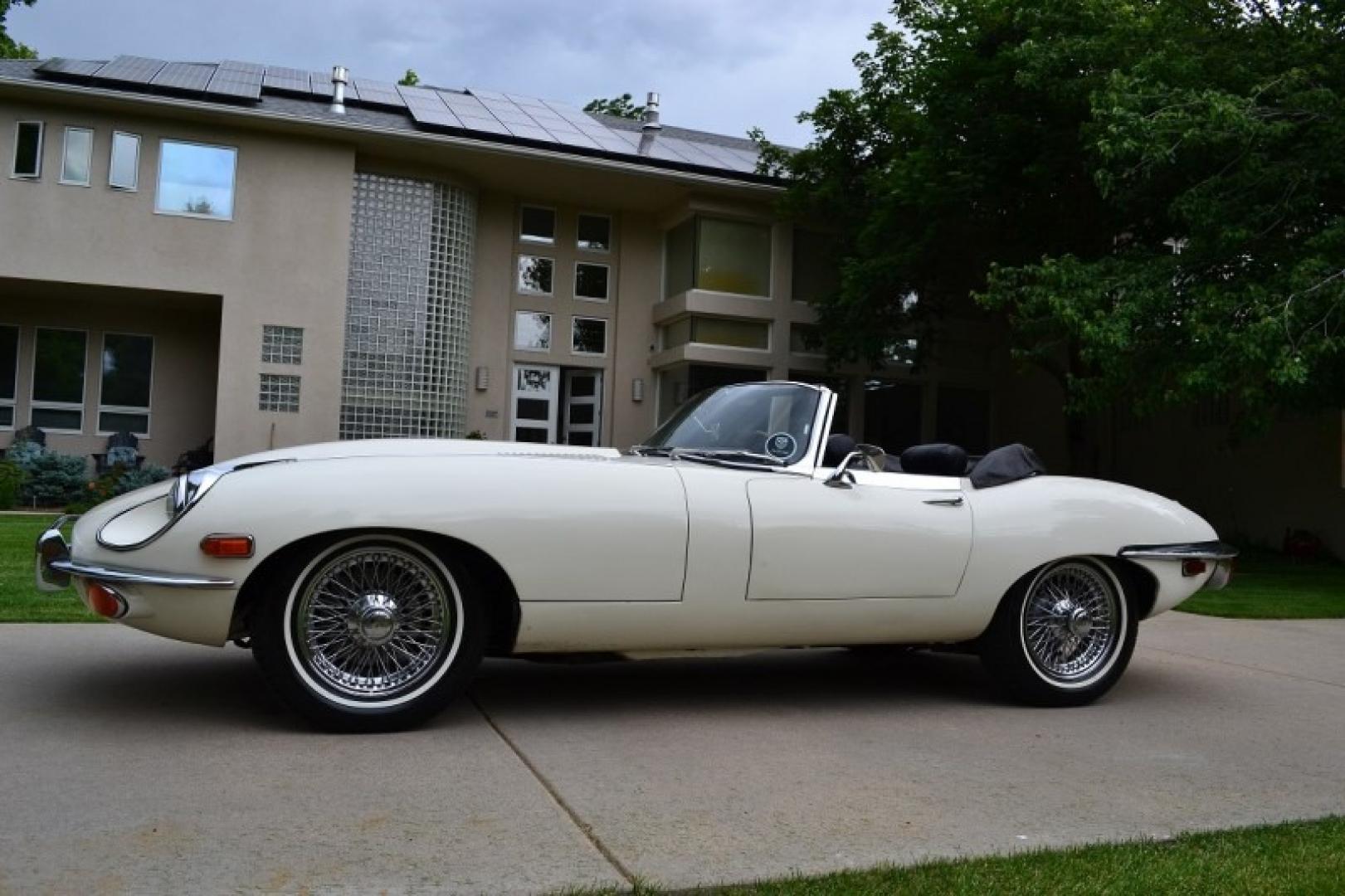 1970 White /Black Jaguar XKE E-type Series ll 4.2L Roadster (J701R116730) with an 4.2L Engine engine, Manual transmission, located at 2510 47th St. Suite 200, Boulder, CO, 80301, (303) 641-0333, 40.026196, -105.243217 - -- VIN. J701R11673, 1970 Original, 69,128 Actual Mile, 53 YEAR Southern California Jaguar Series II E-Type 4.2L Survivor, One Original Old English Respray on a Stripped to Bare Metal No Hit Survivor, with New Black Italian Cowhides. Original Documents and Photographs Tracking All 3 Owners from - Photo#0