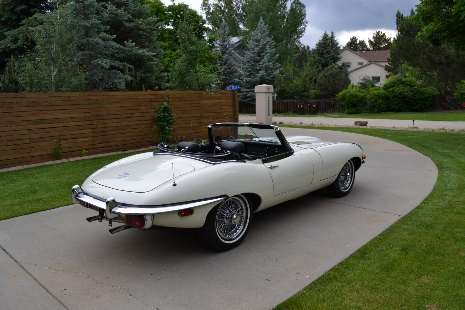 1970 White /Black Jaguar XKE E-type Series ll 4.2L Roadster (J701R116730) with an 4.2L Engine engine, Manual transmission, located at 2510 47th St. Suite 200, Boulder, CO, 80301, (303) 641-0333, 40.026196, -105.243217 - -- VIN. J701R11673, 1970 Original, 69,128 Actual Mile, 53 YEAR Southern California Jaguar Series II E-Type 4.2L Survivor, One Original Old English Respray on a Stripped to Bare Metal No Hit Survivor, with New Black Italian Cowhides. Original Documents and Photographs Tracking All 3 Owners from - Photo#11