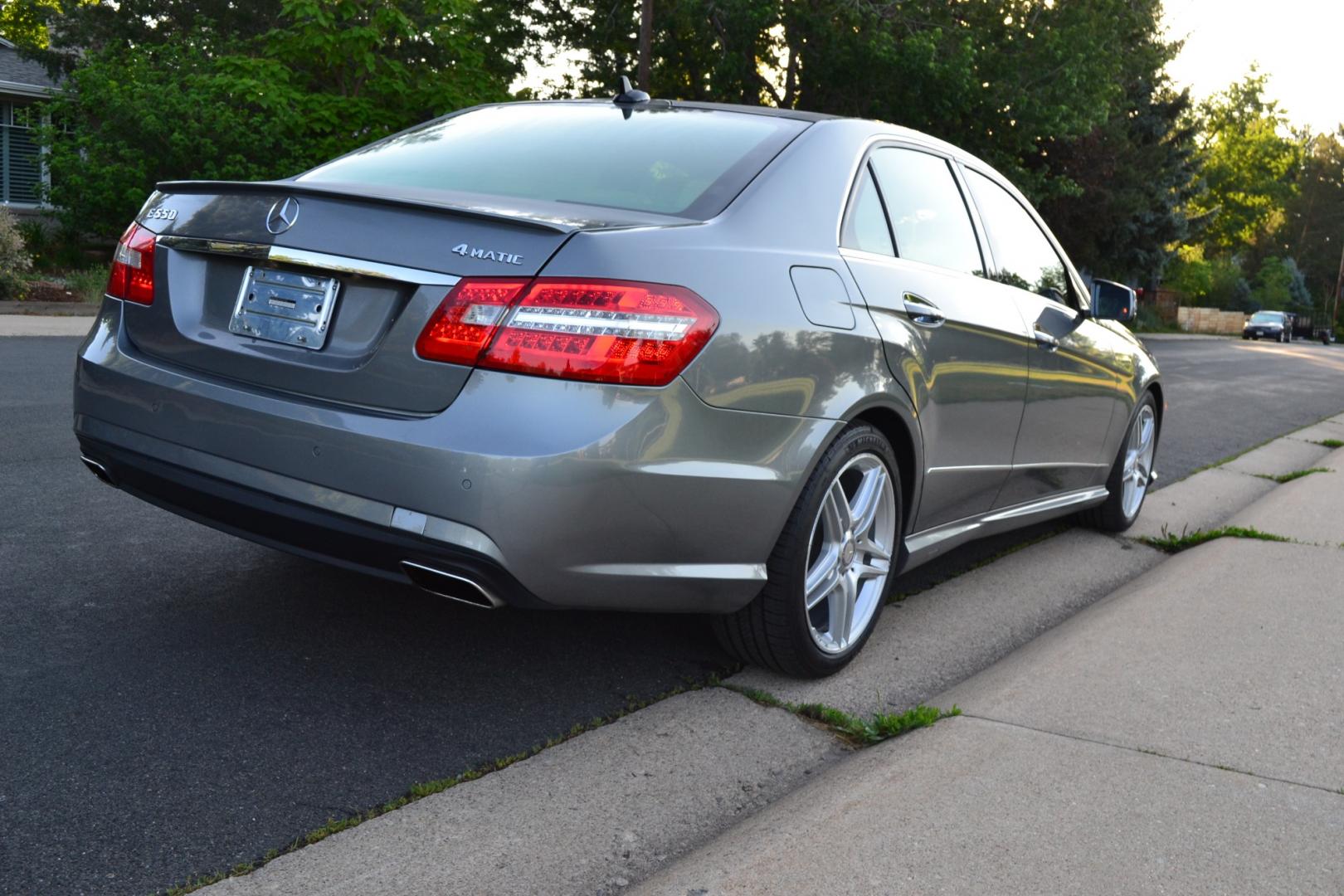 2013 Silver /Saddle Mercedes-Benz E-Class E550 (WDDHF9BB7DA) with an Turbocharged Gas V8 engine, Automatic transmission, located at 2510 47th St. Suite 200, Boulder, CO, 80301, (303) 641-0333, 40.026196, -105.243217 - This Beautiful ONE OWNER, Low Mile, Non-Smoker, E550 is a recent Acquisition by Boulder Motors. It is Finished Mercedes Stunning Silver Metallic with Saddle Leather Heated/Ventilated Seating. Recently acquired by Boulder Motors, June 6, 2024, in Georgia. A full Premium Synthetic Oil Service and Mult - Photo#7