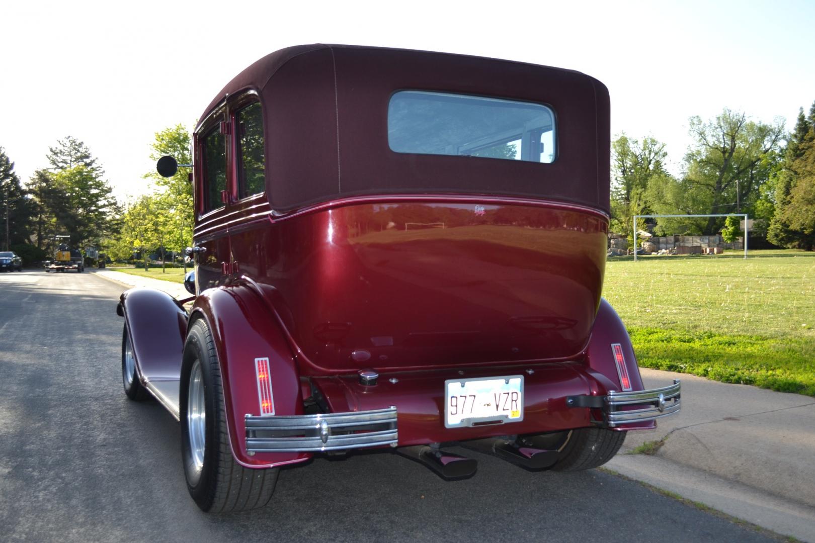 1930 Red Chevy Roadster (824B13182) with an V8 engine, Automatic transmission, located at 2510 47th St. Suite 200, Boulder, CO, 80301, (303) 641-0333, 40.026196, -105.243217 - This Beautiful Restored, Corvette ( L79 ) Powered, 1930 Chevy Street Rod is a recent Estate Acquisition from Boulder Colorado. Boulder Motors has performed an inspection and updates in May 2024. It's Finished in a Show Quality Deltron Base Coat, Clear Coat GM Garnet Red Metallic. Color Sanded and - Photo#6