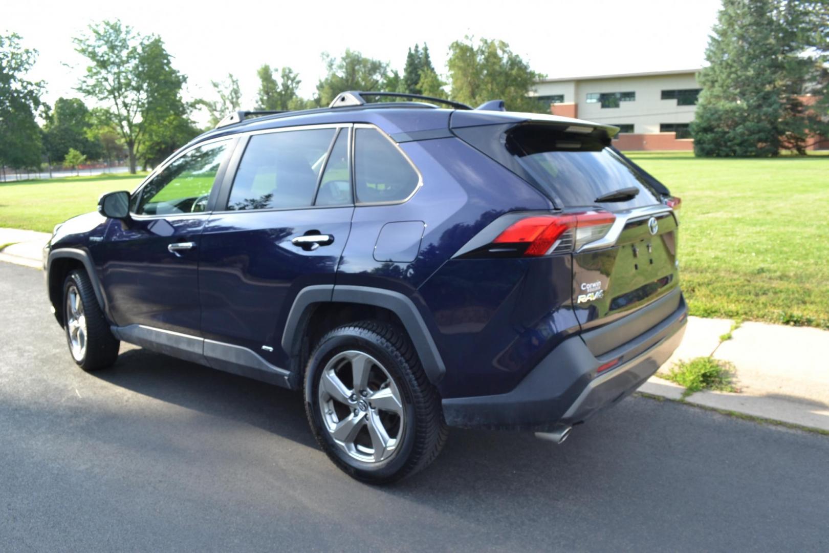 2019 /Grey Toyota RAV4 Hybrid Limited (JTMDWRFVXKJ) with an 2.5L L4 DOHC 16V HYBRID engine, CVT transmission, located at 2510 47th St. Suite 200, Boulder, CO, 80301, (303) 641-0333, 40.026196, -105.243217 - This Beautiful Low Mileage, ONE OWNER, AWD Limited Rav4 is a Recent Boulder Acquisition by Boulder Motors in Boulder Colorado. Finished Toyotas Stunning Dark Blue Metallic with Dove Gray Heated Leather Seating. Corwin Toyota in Boulder Just completed a Fresh Service and Inspection in April of 2024. - Photo#5