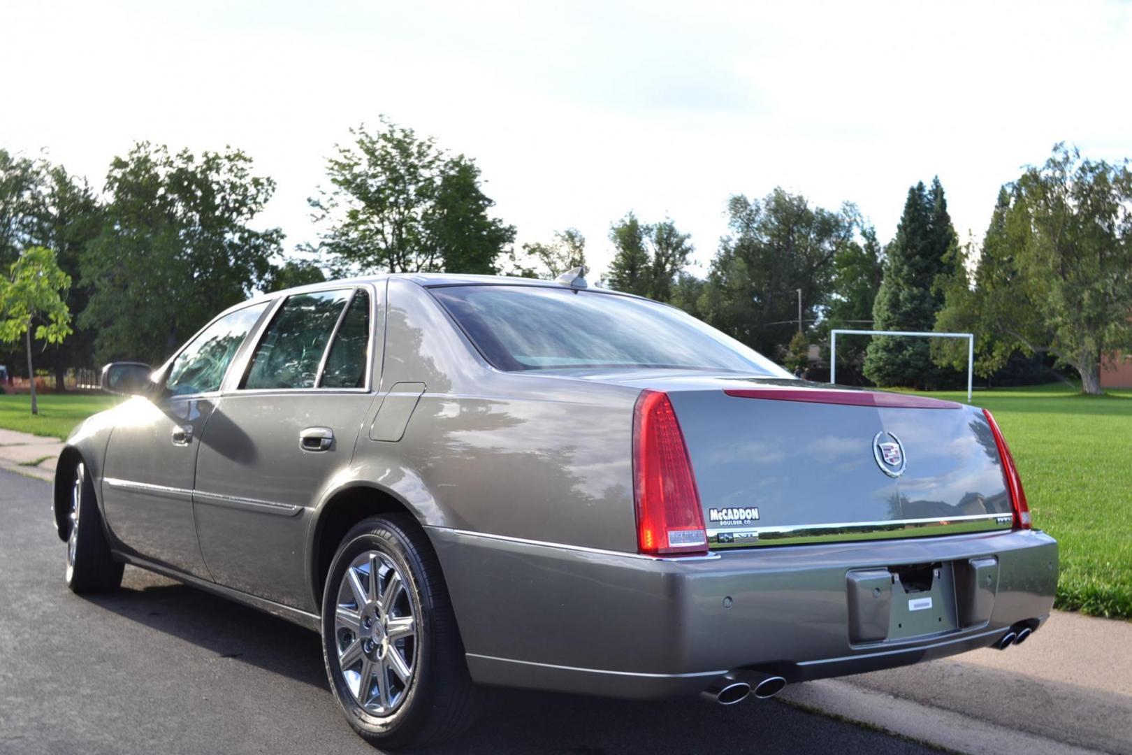 2011 /Shale/Cocoa Cadillac DTS Premium w/ Navi (1G6KH5E63BU) with an 4.6L V8 DOHC 32V engine, 4-Speed Automatic transmission, located at 2510 47th St. Suite 200, Boulder, CO, 80301, (303) 641-0333, 40.026196, -105.243217 - This Beautiful Local Super Low Mile, 29,591, Cadillac DTS is a recent Estate Acquisition by Boulder Motors of Boulder Colorado. Maroone GMC Cadillac Just completed A Fresh Service and Inspection July 12,2024 MSRP Installed Options	$54,825.00 [FE9] Emissions, Federal Requirements	$0 [1SD] 1 SD P - Photo#3