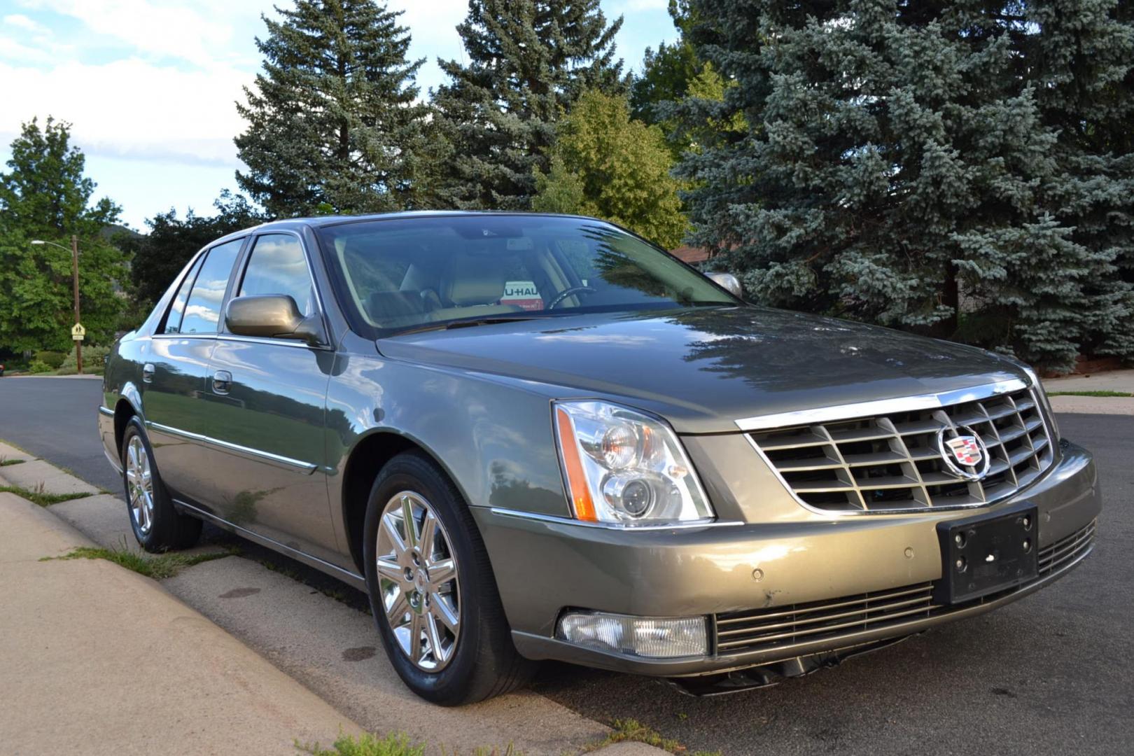 2011 /Shale/Cocoa Cadillac DTS Premium w/ Navi (1G6KH5E63BU) with an 4.6L V8 DOHC 32V engine, 4-Speed Automatic transmission, located at 2510 47th St. Suite 200, Boulder, CO, 80301, (303) 641-0333, 40.026196, -105.243217 - This Beautiful Local Super Low Mile, 29,591, Cadillac DTS is a recent Estate Acquisition by Boulder Motors of Boulder Colorado. Maroone GMC Cadillac Just completed A Fresh Service and Inspection July 12,2024 MSRP Installed Options	$54,825.00 [FE9] Emissions, Federal Requirements	$0 [1SD] 1 SD P - Photo#4