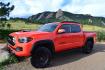 2023 Orange /Black Toyota Tacoma TRD Pro Short Bed (3TYCZ5AN1PT) with an 3.5L V6 DOHC 24V engine, 6A transmission, located at 2510 47th St. Suite 200, Boulder, CO, 80301, (303) 641-0333, 40.026196, -105.243217 - This Beautiful Super Low Mile, 6,082, Boulder Estate Tacoma, is a New Purchase by Boulder Motors in Boulder Colorado. It is Finished In Toyota's Stunning Special Order Solar Octane Metallic, W/ Heated Black TRD Leather Interior. It has a Flawless CarFax and Auto Check showing no Odometer, Accidents - Photo#0