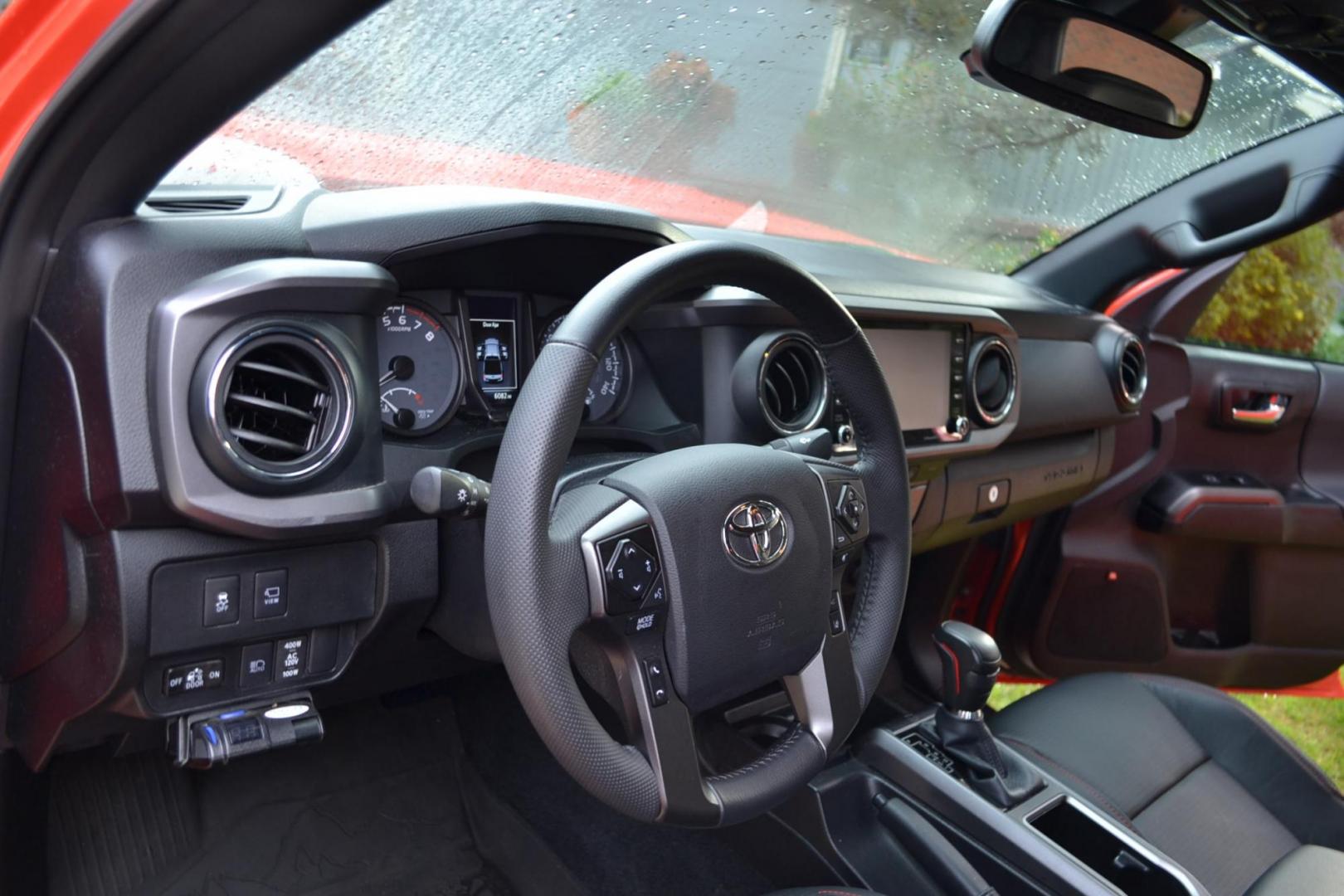 2023 Orange /Black Toyota Tacoma TRD Pro Short Bed (3TYCZ5AN1PT) with an 3.5L V6 DOHC 24V engine, 6A transmission, located at 2510 47th St. Suite 200, Boulder, CO, 80301, (303) 641-0333, 40.026196, -105.243217 - This Beautiful Super Low Mile, 6,082, Boulder Estate Tacoma, is a New Purchase by Boulder Motors in Boulder Colorado. It is Finished In Toyota's Stunning Special Order Solar Octane Metallic, W/ Heated Black TRD Leather Interior. It has a Flawless CarFax and Auto Check showing no Odometer, Accidents - Photo#21