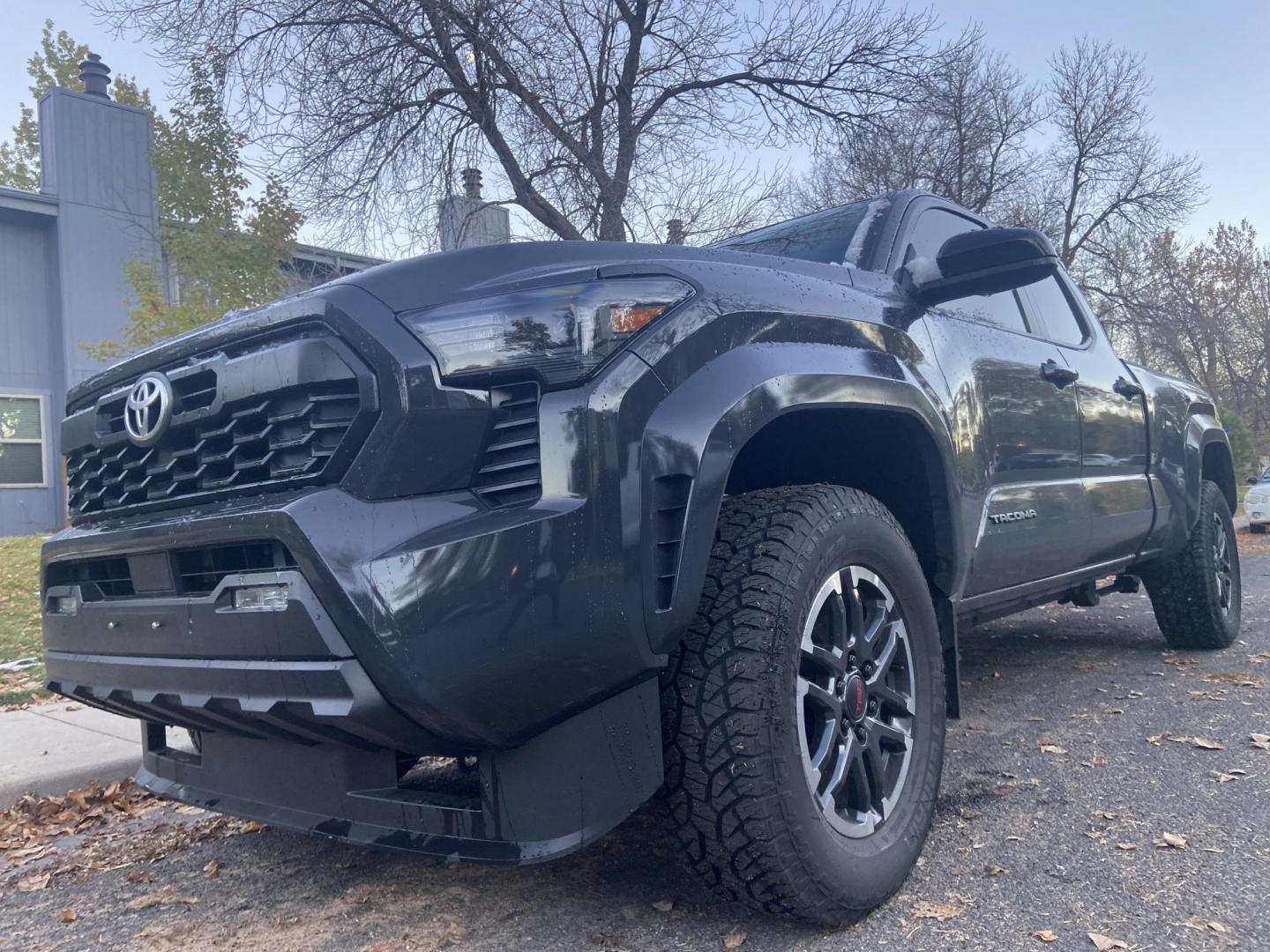 2024 Gray /Black Toyota Tacoma Double Cab 4WD (3TMLB5JN9RM) with an 2.4L L4 DOHC 16V engine, 6A transmission, located at 2510 47th St. Suite 200, Boulder, CO, 80301, (303) 641-0333, 40.026196, -105.243217 - Photo#0