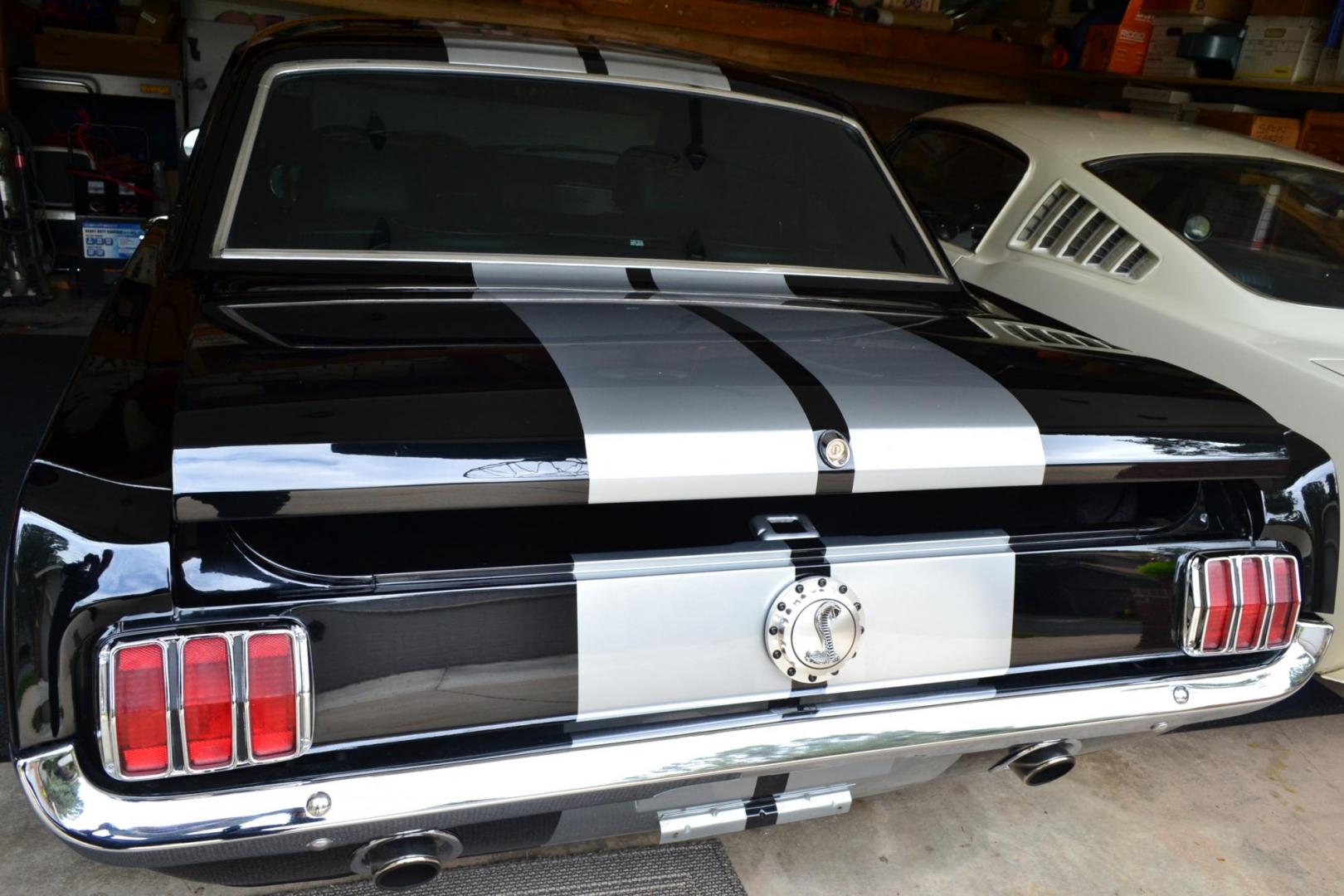 1965 Black /black Ford Mustang Standard (5F07A668786) with an 306ci engine, Manual transmission, located at 2510 47th St. Suite 200, Boulder, CO, 80301, (303) 641-0333, 40.026196, -105.243217 - This Custom Pro-Touring 1965 Mustang Coupe is Powered by a Newly Built 306ci Roller Engine with High Performance Cam, Roller Rockers and Aluminum Heads and Intake, (Edlebrock), Backed by a Tremec T5 5-Speed Manual Transmission and a Ford 9-inch Posi-Traction Rear Axle. It exhales through Ceramic Co - Photo#24