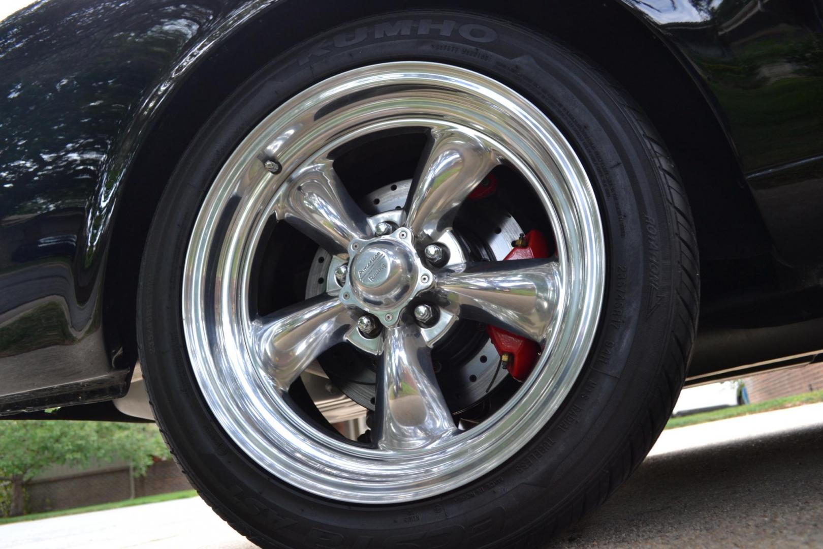 1965 Black /black Ford Mustang Standard (5F07A668786) with an 306ci engine, Manual transmission, located at 2510 47th St. Suite 200, Boulder, CO, 80301, (303) 641-0333, 40.026196, -105.243217 - This Custom Pro-Touring 1965 Mustang Coupe is Powered by a Newly Built 306ci Roller Engine with High Performance Cam, Roller Rockers and Aluminum Heads and Intake, (Edlebrock), Backed by a Tremec T5 5-Speed Manual Transmission and a Ford 9-inch Posi-Traction Rear Axle. It exhales through Ceramic Co - Photo#34