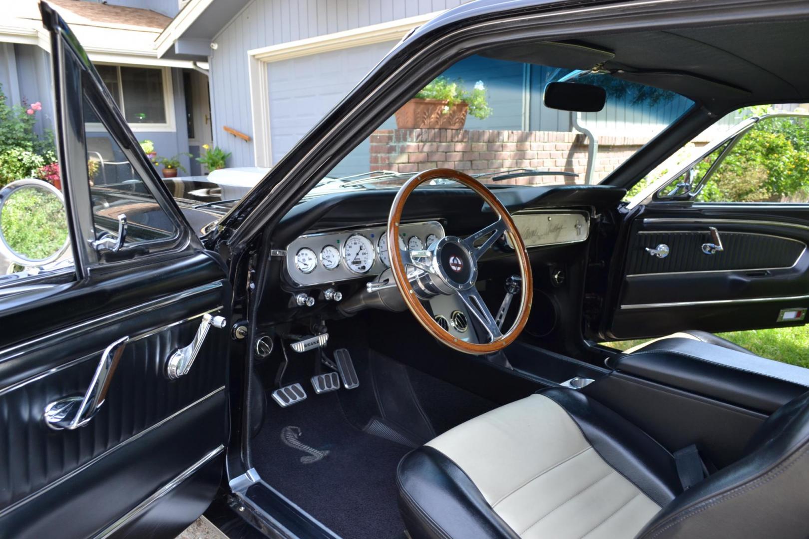 1965 Black /black Ford Mustang Standard (5F07A668786) with an 306ci engine, Manual transmission, located at 2510 47th St. Suite 200, Boulder, CO, 80301, (303) 641-0333, 40.026196, -105.243217 - This Custom Pro-Touring 1965 Mustang Coupe is Powered by a Newly Built 306ci Roller Engine with High Performance Cam, Roller Rockers and Aluminum Heads and Intake, (Edlebrock), Backed by a Tremec T5 5-Speed Manual Transmission and a Ford 9-inch Posi-Traction Rear Axle. It exhales through Ceramic Co - Photo#44