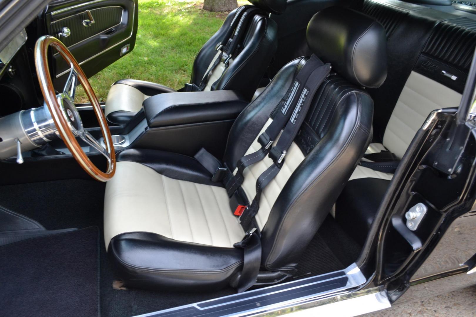 1965 Black /black Ford Mustang Standard (5F07A668786) with an 306ci engine, Manual transmission, located at 2510 47th St. Suite 200, Boulder, CO, 80301, (303) 641-0333, 40.026196, -105.243217 - This Custom Pro-Touring 1965 Mustang Coupe is Powered by a Newly Built 306ci Roller Engine with High Performance Cam, Roller Rockers and Aluminum Heads and Intake, (Edlebrock), Backed by a Tremec T5 5-Speed Manual Transmission and a Ford 9-inch Posi-Traction Rear Axle. It exhales through Ceramic Co - Photo#48