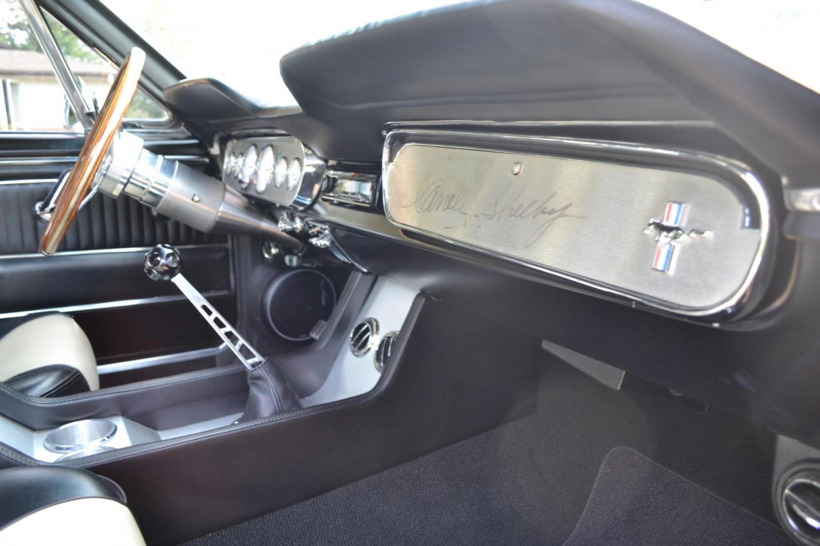 1965 Black /black Ford Mustang Standard (5F07A668786) with an 306ci engine, Manual transmission, located at 2510 47th St. Suite 200, Boulder, CO, 80301, (303) 641-0333, 40.026196, -105.243217 - This Custom Pro-Touring 1965 Mustang Coupe is Powered by a Newly Built 306ci Roller Engine with High Performance Cam, Roller Rockers and Aluminum Heads and Intake, (Edlebrock), Backed by a Tremec T5 5-Speed Manual Transmission and a Ford 9-inch Posi-Traction Rear Axle. It exhales through Ceramic Co - Photo#60