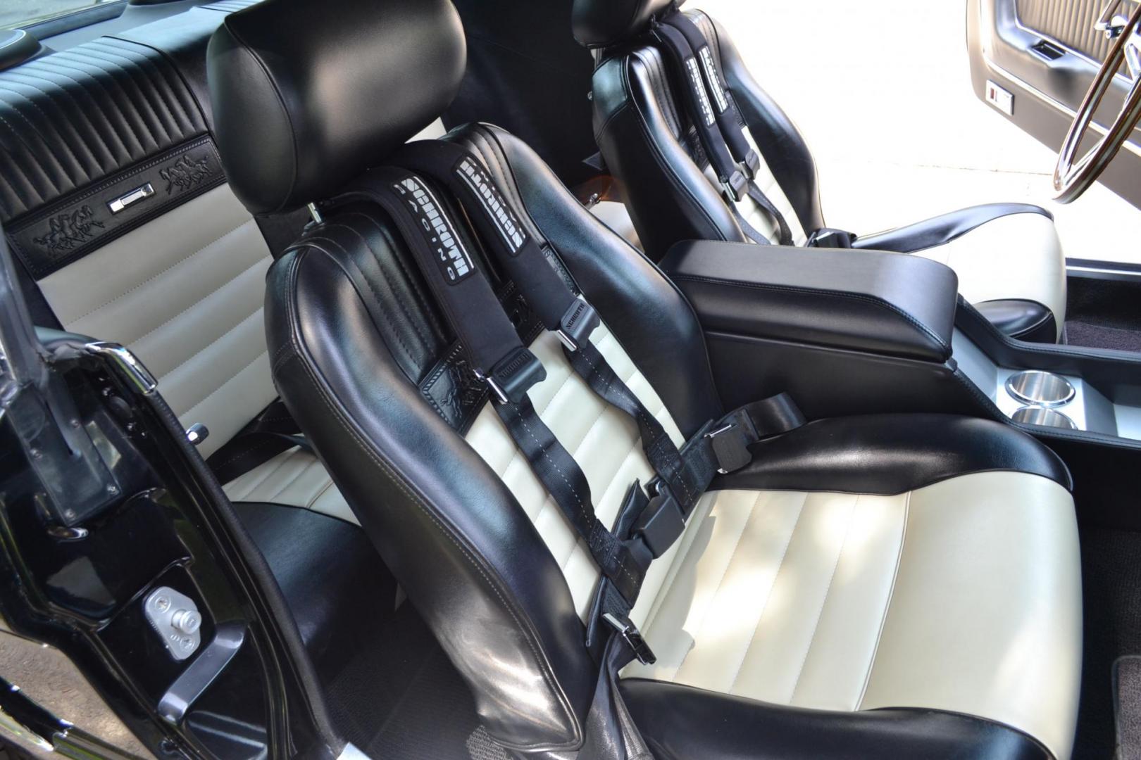 1965 Black /black Ford Mustang Standard (5F07A668786) with an 306ci engine, Manual transmission, located at 2510 47th St. Suite 200, Boulder, CO, 80301, (303) 641-0333, 40.026196, -105.243217 - This Custom Pro-Touring 1965 Mustang Coupe is Powered by a Newly Built 306ci Roller Engine with High Performance Cam, Roller Rockers and Aluminum Heads and Intake, (Edlebrock), Backed by a Tremec T5 5-Speed Manual Transmission and a Ford 9-inch Posi-Traction Rear Axle. It exhales through Ceramic Co - Photo#61