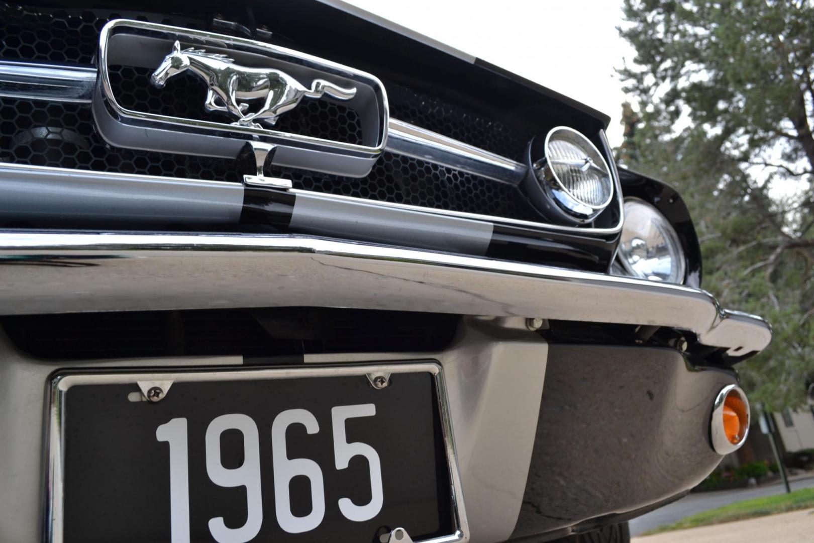 1965 Black /black Ford Mustang Standard (5F07A668786) with an 306ci engine, Manual transmission, located at 2510 47th St. Suite 200, Boulder, CO, 80301, (303) 641-0333, 40.026196, -105.243217 - This Custom Pro-Touring 1965 Mustang Coupe is Powered by a Newly Built 306ci Roller Engine with High Performance Cam, Roller Rockers and Aluminum Heads and Intake, (Edlebrock), Backed by a Tremec T5 5-Speed Manual Transmission and a Ford 9-inch Posi-Traction Rear Axle. It exhales through Ceramic Co - Photo#70