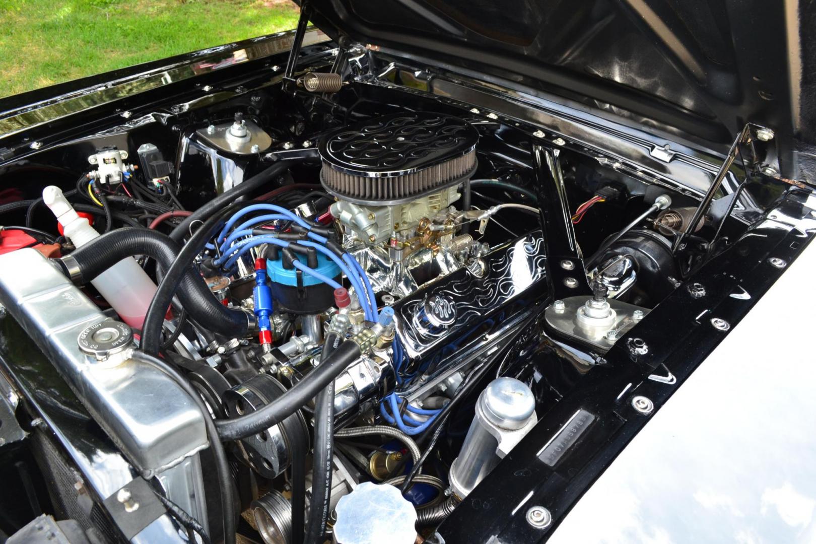 1965 Black /black Ford Mustang Standard (5F07A668786) with an 306ci engine, Manual transmission, located at 2510 47th St. Suite 200, Boulder, CO, 80301, (303) 641-0333, 40.026196, -105.243217 - This Custom Pro-Touring 1965 Mustang Coupe is Powered by a Newly Built 306ci Roller Engine with High Performance Cam, Roller Rockers and Aluminum Heads and Intake, (Edlebrock), Backed by a Tremec T5 5-Speed Manual Transmission and a Ford 9-inch Posi-Traction Rear Axle. It exhales through Ceramic Co - Photo#80