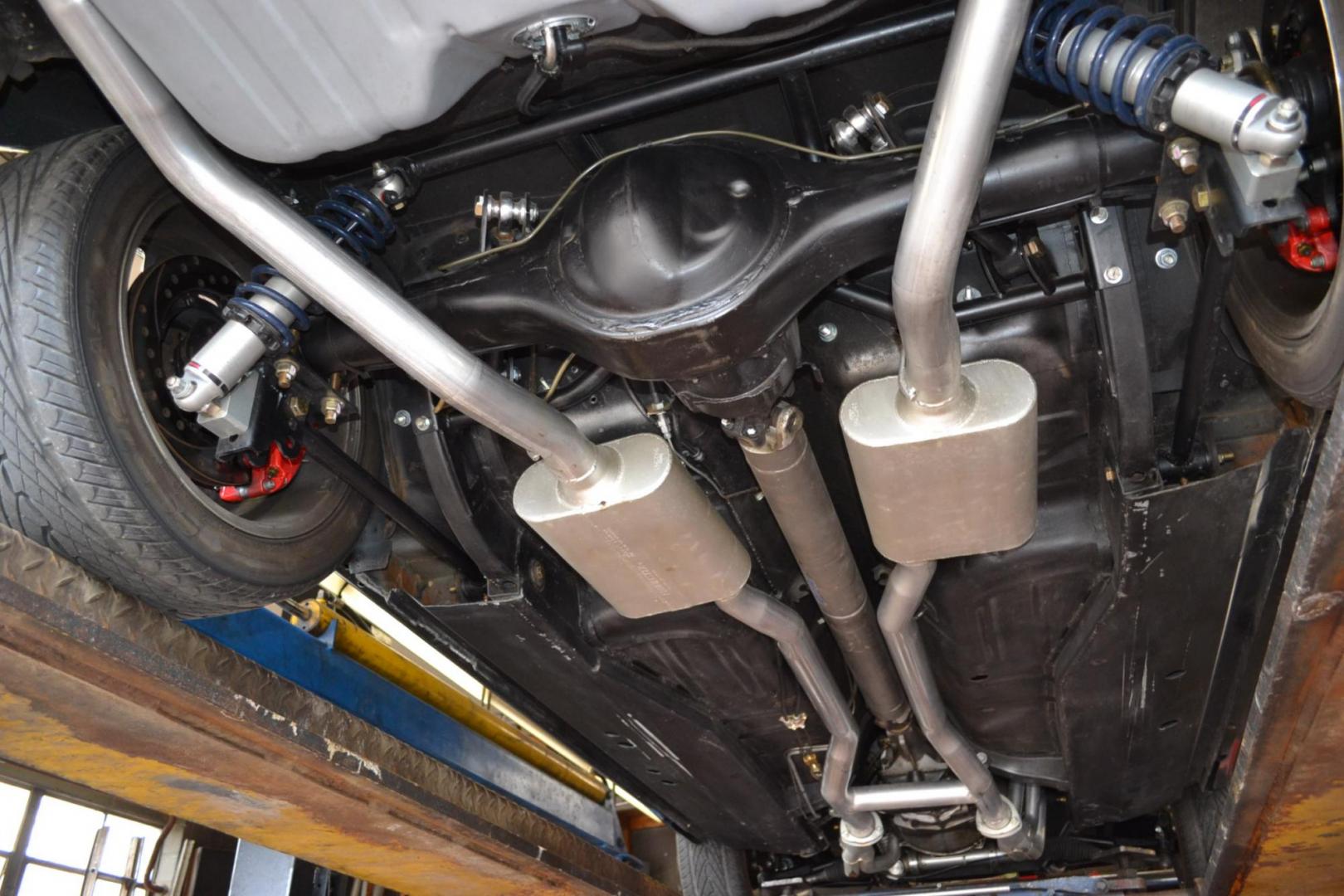 1965 Black /black Ford Mustang Standard (5F07A668786) with an 306ci engine, Manual transmission, located at 2510 47th St. Suite 200, Boulder, CO, 80301, (303) 641-0333, 40.026196, -105.243217 - This Custom Pro-Touring 1965 Mustang Coupe is Powered by a Newly Built 306ci Roller Engine with High Performance Cam, Roller Rockers and Aluminum Heads and Intake, (Edlebrock), Backed by a Tremec T5 5-Speed Manual Transmission and a Ford 9-inch Posi-Traction Rear Axle. It exhales through Ceramic Co - Photo#111