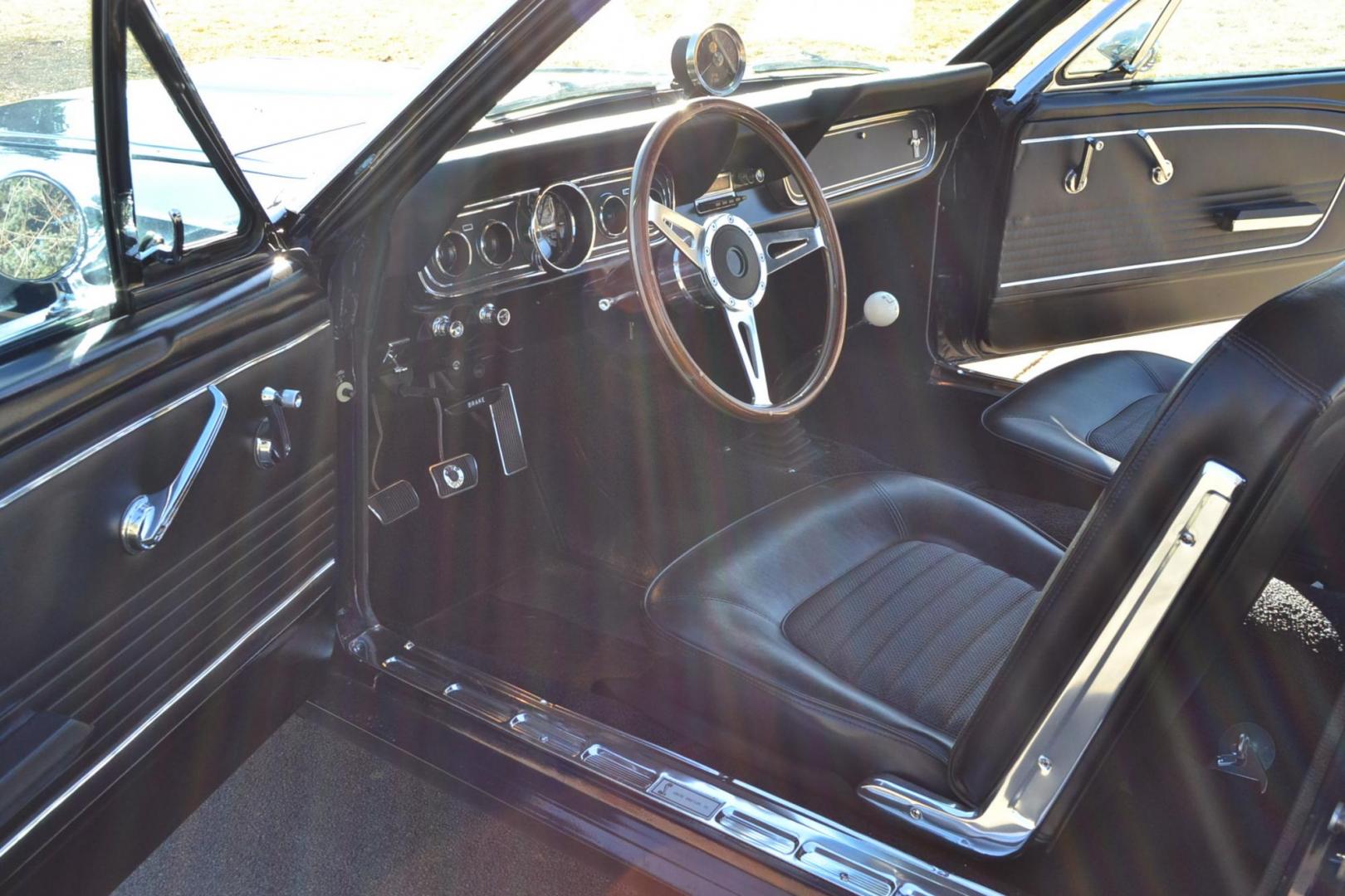 1966 Blue /Black Ford Mustang Shelby GT350 Re-Creation (6F08K335126) with an 289 V8 Engine engine, Manual transmission, located at 2510 47th St. Suite 200, Boulder, CO, 80301, (303) 641-0333, 40.026196, -105.243217 - This 1966 Mustang Original K-Code Convertible, Shelby GT350 Re-Creation, underwent a Complete Nut and Bolt Rotisserie Restoration and was Built to the Specs of a Shelby GT350. A Rebuilt High Performance 289 V8 Engine is Mated to a Top Loader 4-Speed Manual Transmission and a 9-inch Rear End. The En - Photo#23