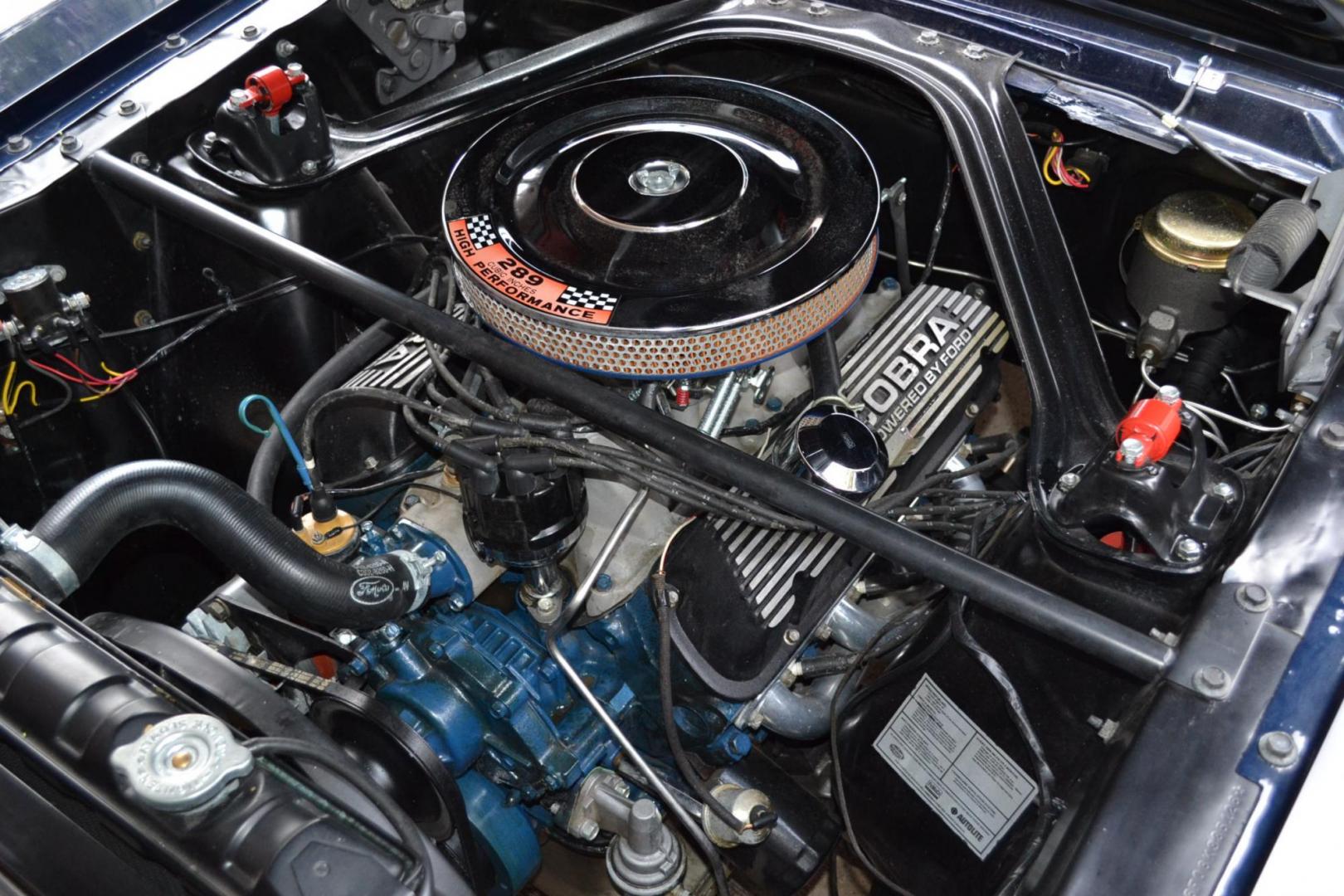 1966 Blue /Black Ford Mustang Shelby GT350 Re-Creation (6F08K335126) with an 289 V8 Engine engine, Manual transmission, located at 2510 47th St. Suite 200, Boulder, CO, 80301, (303) 641-0333, 40.026196, -105.243217 - Photo#31