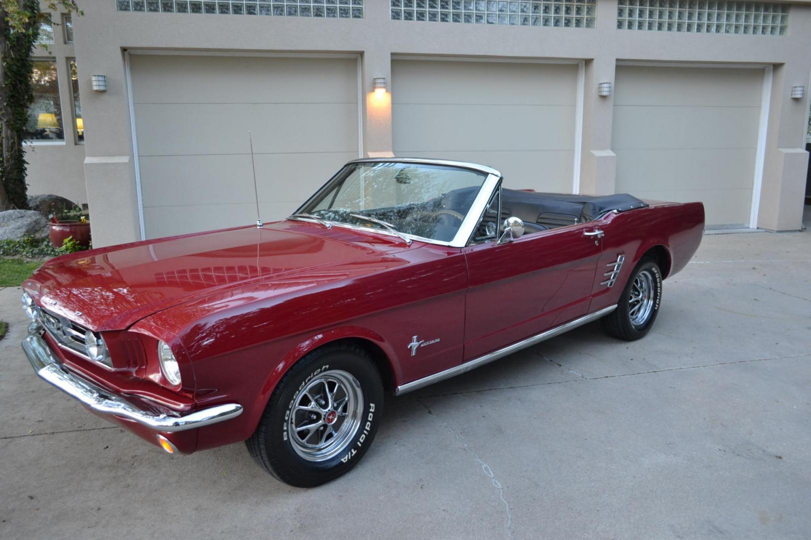 1966 Red /Black Ford Mustang Standard (6T08T165419) with an 302 V8 engine, Manual transmission, located at 2510 47th St. Suite 200, Boulder, CO, 80301, (303) 641-0333, 40.026196, -105.243217 - This 1966 Mustang is a Refreshed Convertible Powered by a 302 V8 paired with a 4 speed Manual Transmission. It is Equipped with an Edelbrock Carburetor, Intake Manifold, Ford Racing Valve Covers, GT Light Bar, Dual Exhaust, Chrome Mustang Styled Steel Wheels with BF Goodrich Solid White Letter Radia - Photo#27