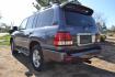 2006 Gray /Gray Lexus LX 470 Sport Utility (JTJHT00W464) with an 4.7L V8 DOHC 32V engine, 5-Speed Automatic Overdrive transmission, located at 2510 47th St. Suite 200, Boulder, CO, 80301, (303) 641-0333, 40.026196, -105.243217 - This Great One Owner, Low Mile, Non Smoker Female Driven LX470 is a New Lexus Trade in Recently Acquired by Boulder Motors of Boulder Colorado. It is Finished in Lexus Galactic Gray Mica with Gray Interior. A Flawless CarFax and AutoCheck Showing No Accidents, Odometer or Problems Reported EVER acc - Photo#7