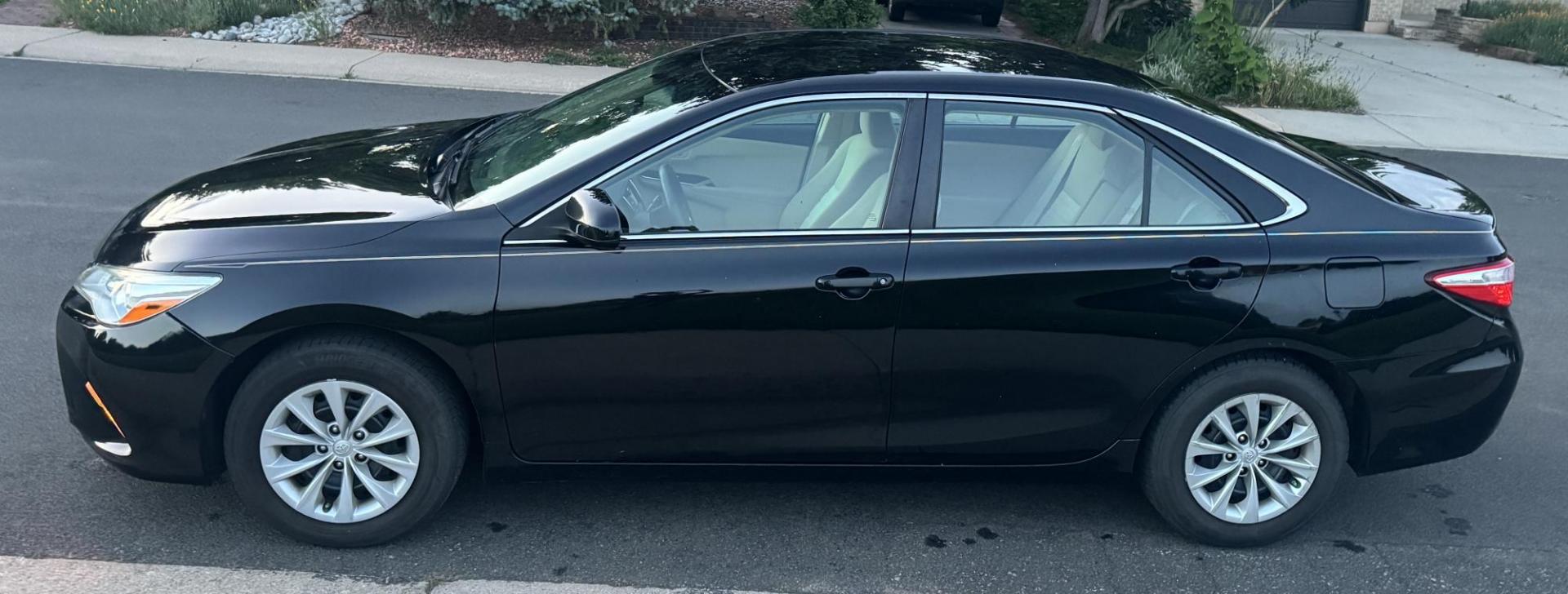 2016 Black /Tan Toyota Camry SE (4T1BF1FK2GU) with an 2.5L L4 DOHC 16V engine, 6-Speed Automatic transmission, located at 2510 47th St. Suite 200, Boulder, CO, 80301, (303) 641-0333, 40.026196, -105.243217 - This, Low Mile, Non-Smoker Camry is a new Acquisition by Boulder Motors, of Boulder Colorado. It is Finished in Toyota’s Midnight Black Metallic with Flaxen interior. It has clean CarFax and Autocheck showing No Odometer or Problems reported Ever. It has a Clean, Clear CO Title. Some of the ad - Photo#5