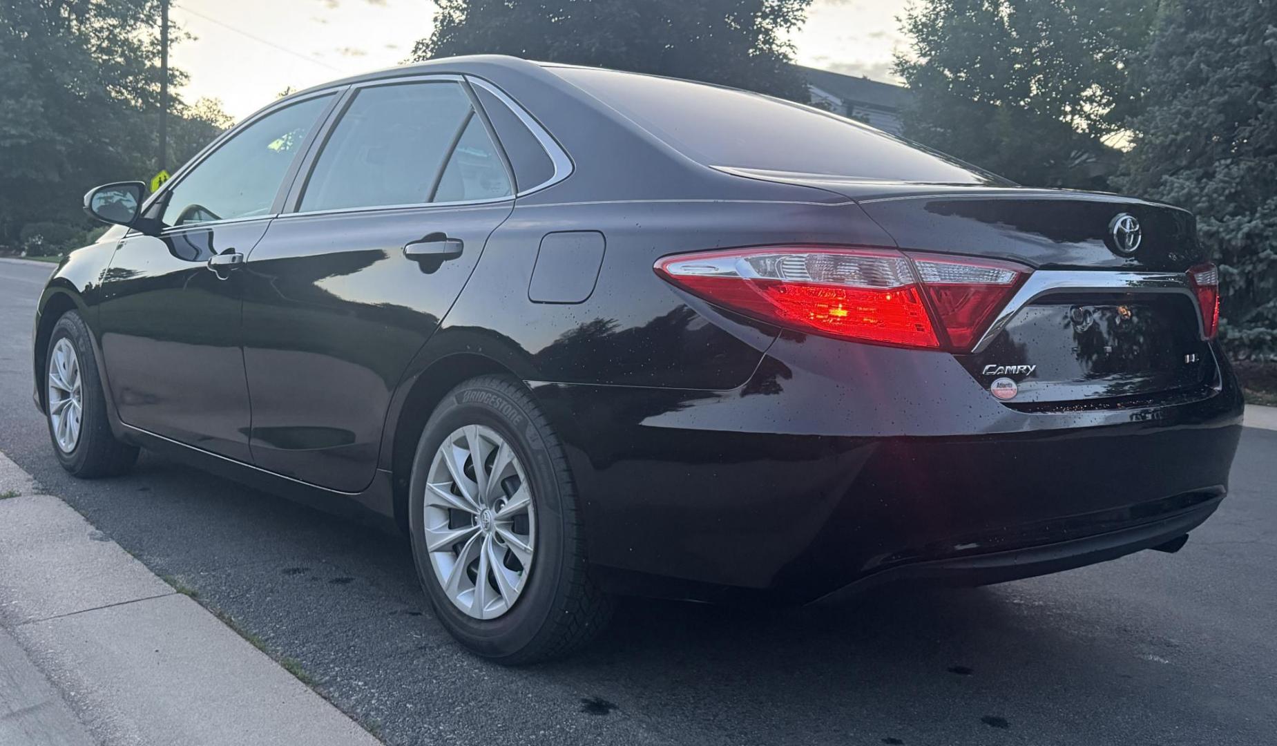 2016 Black /Tan Toyota Camry SE (4T1BF1FK2GU) with an 2.5L L4 DOHC 16V engine, 6-Speed Automatic transmission, located at 2510 47th St. Suite 200, Boulder, CO, 80301, (303) 641-0333, 40.026196, -105.243217 - This, Low Mile, Non-Smoker Camry is a new Acquisition by Boulder Motors, of Boulder Colorado. It is Finished in Toyota’s Midnight Black Metallic with Flaxen interior. It has clean CarFax and Autocheck showing No Odometer or Problems reported Ever. It has a Clean, Clear CO Title. Some of the ad - Photo#6
