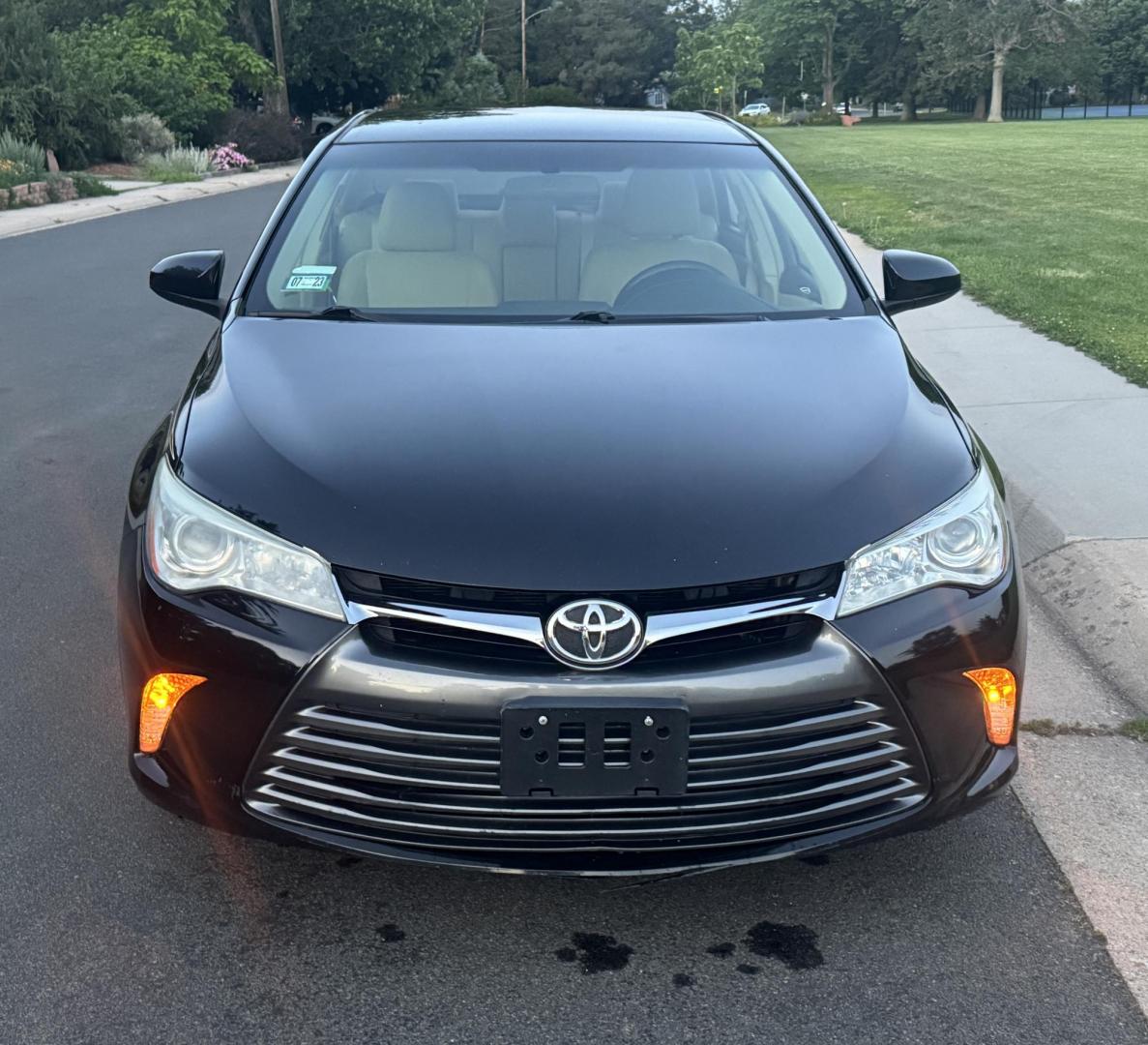 2016 Black /Tan Toyota Camry SE (4T1BF1FK2GU) with an 2.5L L4 DOHC 16V engine, 6-Speed Automatic transmission, located at 2510 47th St. Suite 200, Boulder, CO, 80301, (303) 641-0333, 40.026196, -105.243217 - This, Low Mile, Non-Smoker Camry is a new Acquisition by Boulder Motors, of Boulder Colorado. It is Finished in Toyota’s Midnight Black Metallic with Flaxen interior. It has clean CarFax and Autocheck showing No Odometer or Problems reported Ever. It has a Clean, Clear CO Title. Some of the ad - Photo#11