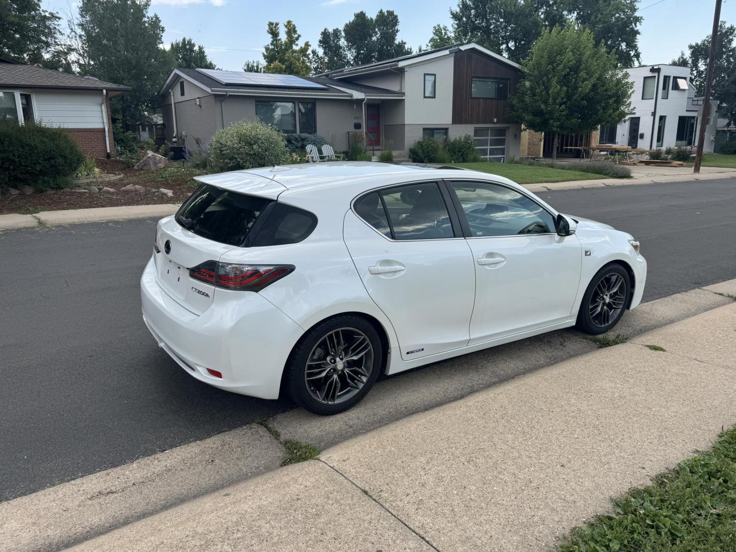 2012 White /Black Lexus CT 200h Base (JTHKD5BH1C2) with an 1.8L L4 HYBRID engine, Continuously Variable Transmission transmission, located at 2510 47th St. Suite 200, Boulder, CO, 80301, (303) 641-0333, 40.026196, -105.243217 - This Non smoker, Southern and Colorado owned 2012 Lexus CT 200H Premium was acquired by Boulder Motors in 2023 and used as a Company Car ever since. It is finished in Starfire Pearl with Black Interior. The Car Fax and Auto check is clean and Clear showing one minor accident. The Colorado title is C - Photo#13