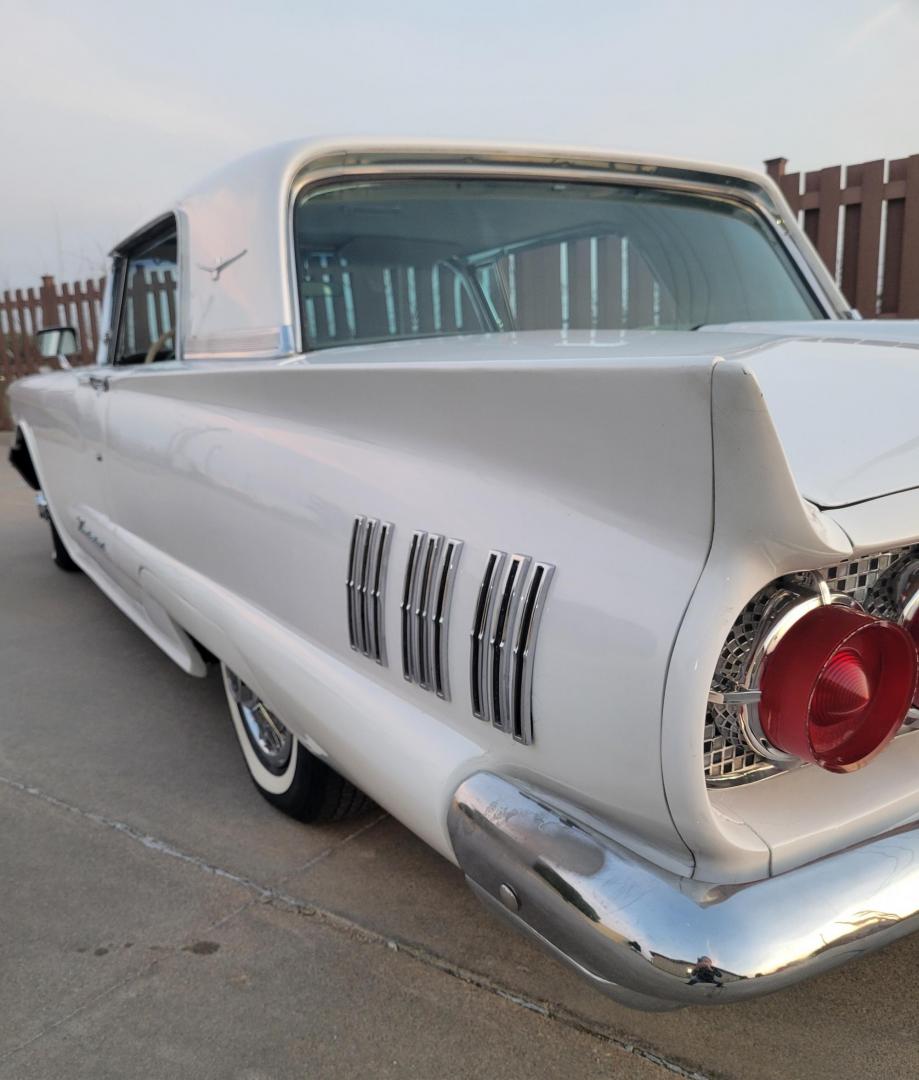 1960 White /Tan Ford Thunderbird (0Y71Y137793) , Automatic transmission, located at 2510 47th St. Suite 200, Boulder, CO, 80301, (303) 641-0333, 40.026196, -105.243217 - 1960 Thunderbird, 24,000 Original Actual 2 owner miles. All Original Factory Leather interior recently reconditioned with leather moisturizer. Purchased from Pierce-Arrow Foundation collection and refreshed by retired Ford Dealer Max Hanson. At Our Listed Price This great 1960 Ford Thunderbird qu - Photo#15