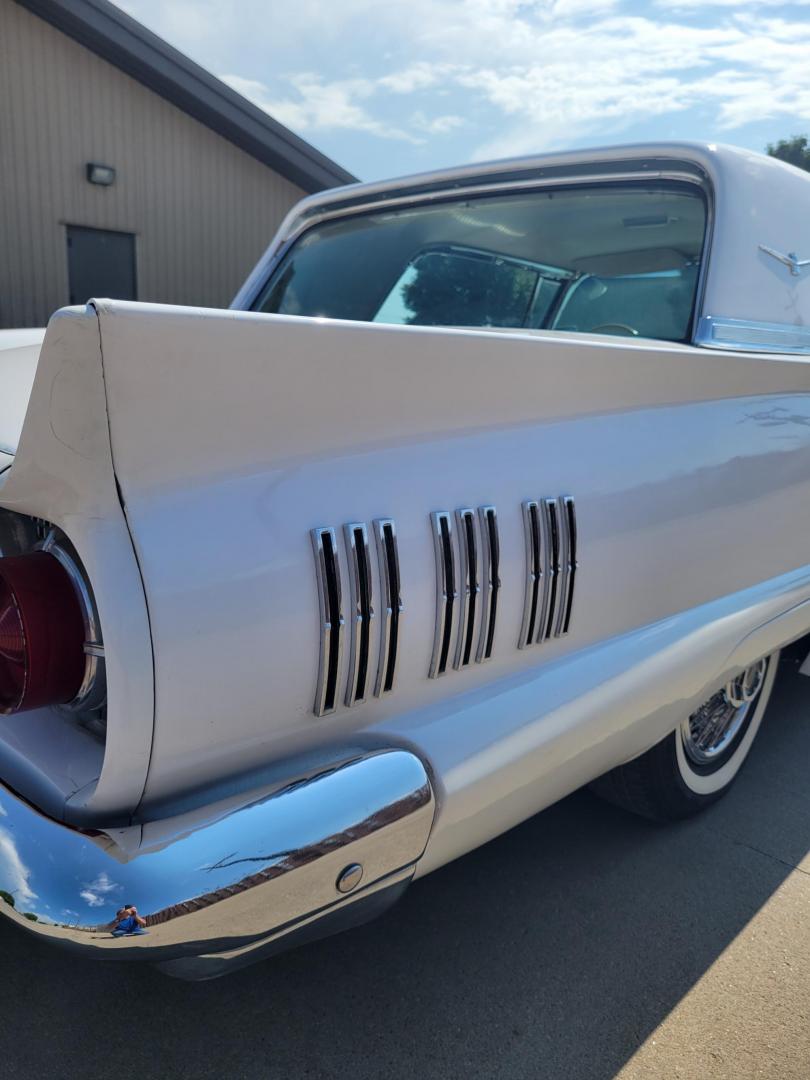 1960 White /Tan Ford Thunderbird (0Y71Y137793) , Automatic transmission, located at 2510 47th St. Suite 200, Boulder, CO, 80301, (303) 641-0333, 40.026196, -105.243217 - 1960 Thunderbird, 24,000 Original Actual 2 owner miles. All Original Factory Leather interior recently reconditioned with leather moisturizer. Purchased from Pierce-Arrow Foundation collection and refreshed by retired Ford Dealer Max Hanson. At Our Listed Price This great 1960 Ford Thunderbird qu - Photo#26