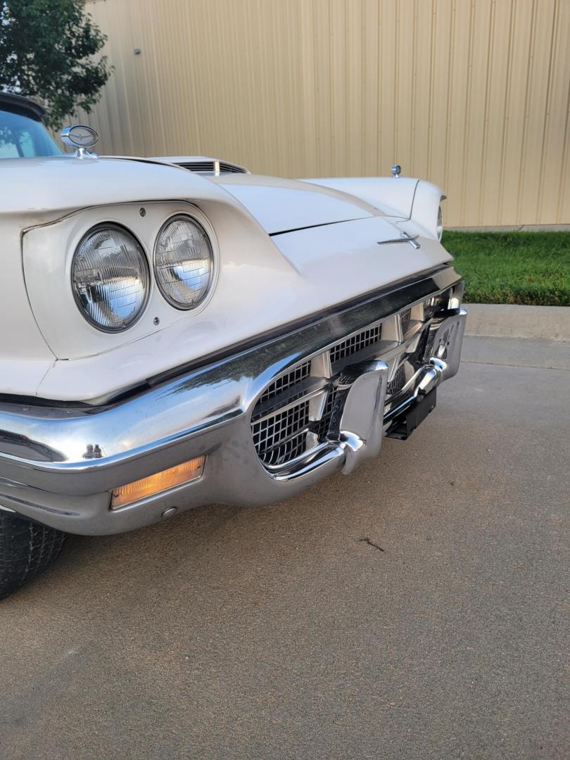 1960 White /Tan Ford Thunderbird (0Y71Y137793) , Automatic transmission, located at 2510 47th St. Suite 200, Boulder, CO, 80301, (303) 641-0333, 40.026196, -105.243217 - 1960 Thunderbird, 24,000 Original Actual 2 owner miles. All Original Factory Leather interior recently reconditioned with leather moisturizer. Purchased from Pierce-Arrow Foundation collection and refreshed by retired Ford Dealer Max Hanson. At Our Listed Price This great 1960 Ford Thunderbird qu - Photo#35