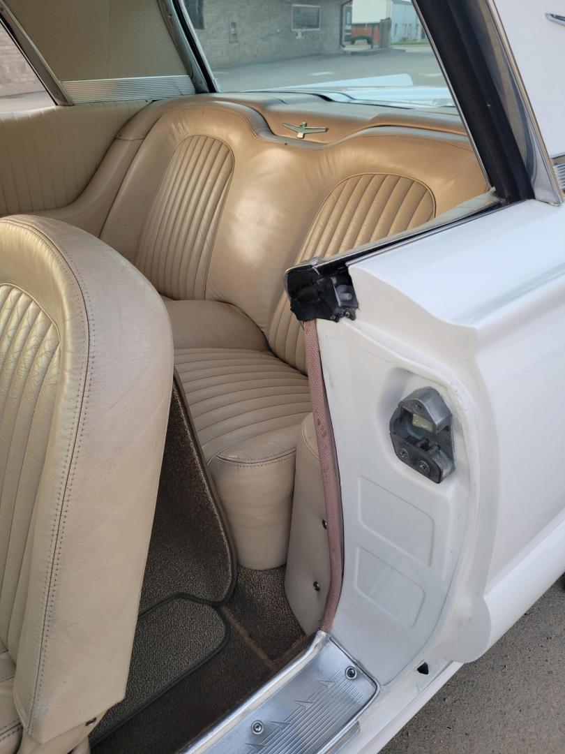 1960 White /Tan Ford Thunderbird (0Y71Y137793) , Automatic transmission, located at 2510 47th St. Suite 200, Boulder, CO, 80301, (303) 641-0333, 40.026196, -105.243217 - 1960 Thunderbird, 24,000 Original Actual 2 owner miles. All Original Factory Leather interior recently reconditioned with leather moisturizer. Purchased from Pierce-Arrow Foundation collection and refreshed by retired Ford Dealer Max Hanson. At Our Listed Price This great 1960 Ford Thunderbird qu - Photo#44
