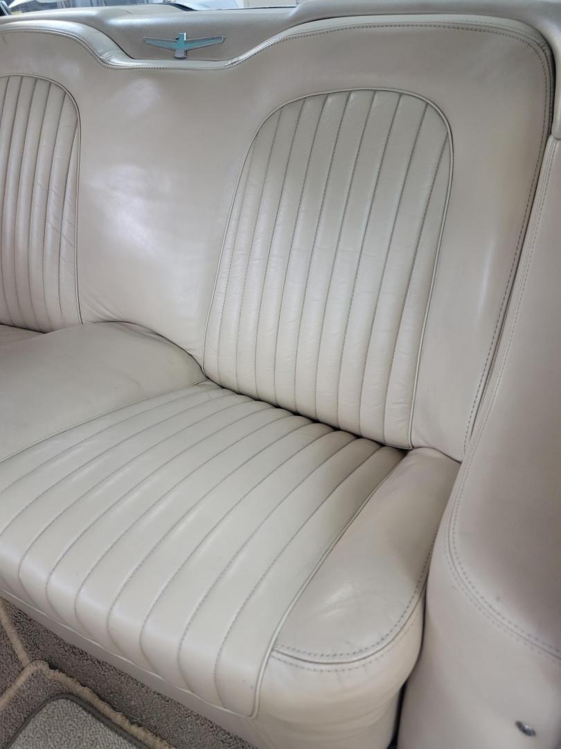 1960 White /Tan Ford Thunderbird (0Y71Y137793) , Automatic transmission, located at 2510 47th St. Suite 200, Boulder, CO, 80301, (303) 641-0333, 40.026196, -105.243217 - 1960 Thunderbird, 24,000 Original Actual 2 owner miles. All Original Factory Leather interior recently reconditioned with leather moisturizer. Purchased from Pierce-Arrow Foundation collection and refreshed by retired Ford Dealer Max Hanson. At Our Listed Price This great 1960 Ford Thunderbird qu - Photo#45