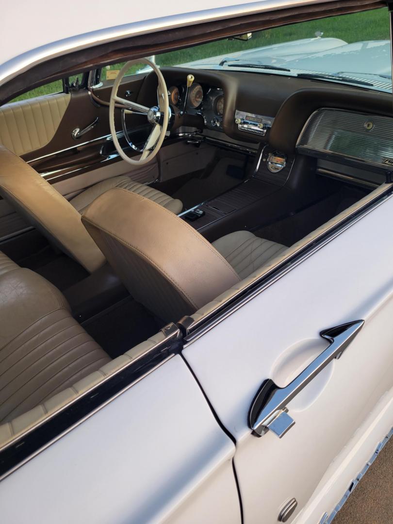 1960 White /Tan Ford Thunderbird (0Y71Y137793) , Automatic transmission, located at 2510 47th St. Suite 200, Boulder, CO, 80301, (303) 641-0333, 40.026196, -105.243217 - 1960 Thunderbird, 24,000 Original Actual 2 owner miles. All Original Factory Leather interior recently reconditioned with leather moisturizer. Purchased from Pierce-Arrow Foundation collection and refreshed by retired Ford Dealer Max Hanson. At Our Listed Price This great 1960 Ford Thunderbird qu - Photo#50