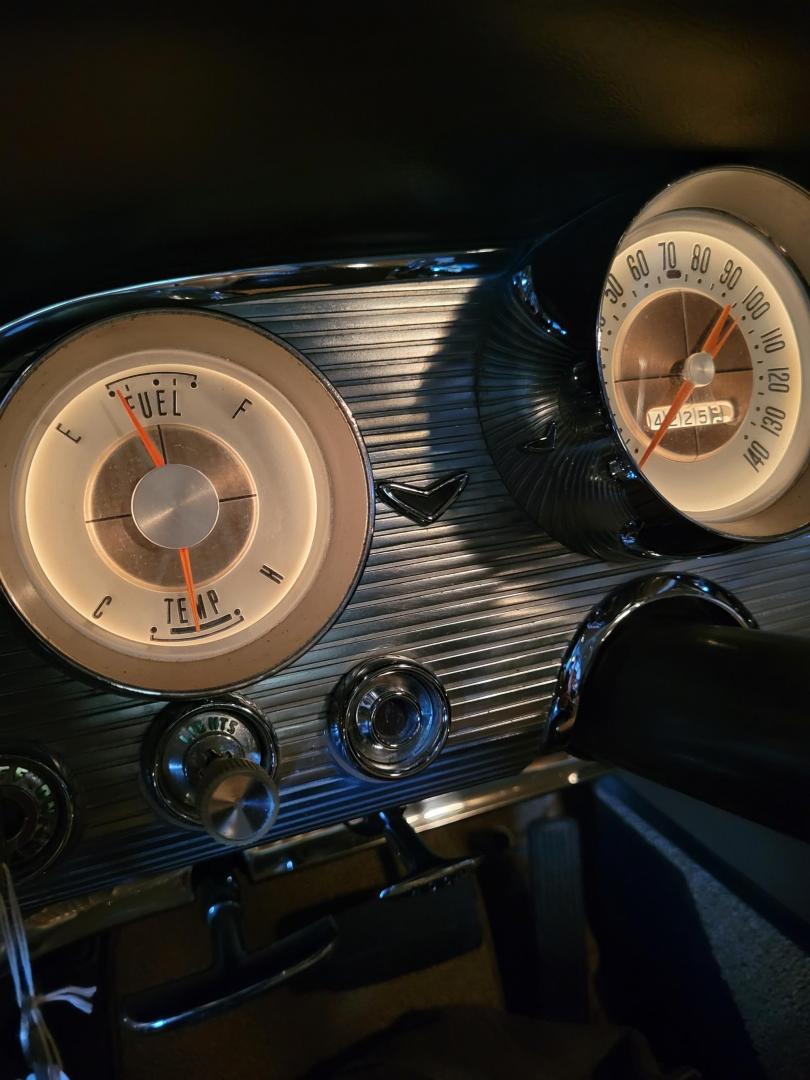 1960 White /Tan Ford Thunderbird (0Y71Y137793) , Automatic transmission, located at 2510 47th St. Suite 200, Boulder, CO, 80301, (303) 641-0333, 40.026196, -105.243217 - 1960 Thunderbird, 24,000 Original Actual 2 owner miles. All Original Factory Leather interior recently reconditioned with leather moisturizer. Purchased from Pierce-Arrow Foundation collection and refreshed by retired Ford Dealer Max Hanson. At Our Listed Price This great 1960 Ford Thunderbird qu - Photo#67