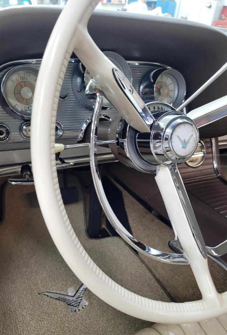 1960 White /Tan Ford Thunderbird (0Y71Y137793) , Automatic transmission, located at 2510 47th St. Suite 200, Boulder, CO, 80301, (303) 641-0333, 40.026196, -105.243217 - 1960 Thunderbird, 24,000 Original Actual 2 owner miles. All Original Factory Leather interior recently reconditioned with leather moisturizer. Purchased from Pierce-Arrow Foundation collection and refreshed by retired Ford Dealer Max Hanson. At Our Listed Price This great 1960 Ford Thunderbird qu - Photo#70
