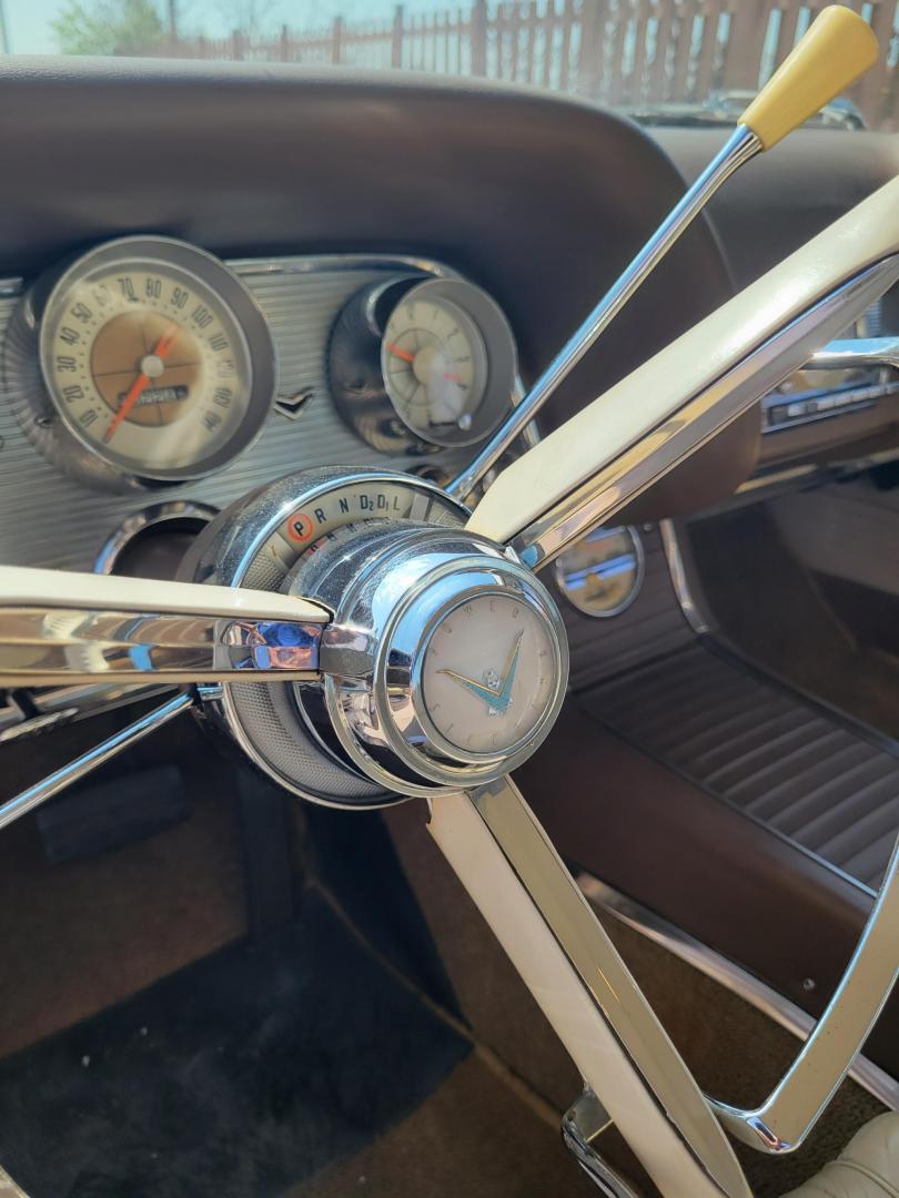 1960 White /Tan Ford Thunderbird (0Y71Y137793) , Automatic transmission, located at 2510 47th St. Suite 200, Boulder, CO, 80301, (303) 641-0333, 40.026196, -105.243217 - 1960 Thunderbird, 24,000 Original Actual 2 owner miles. All Original Factory Leather interior recently reconditioned with leather moisturizer. Purchased from Pierce-Arrow Foundation collection and refreshed by retired Ford Dealer Max Hanson. At Our Listed Price This great 1960 Ford Thunderbird qu - Photo#72