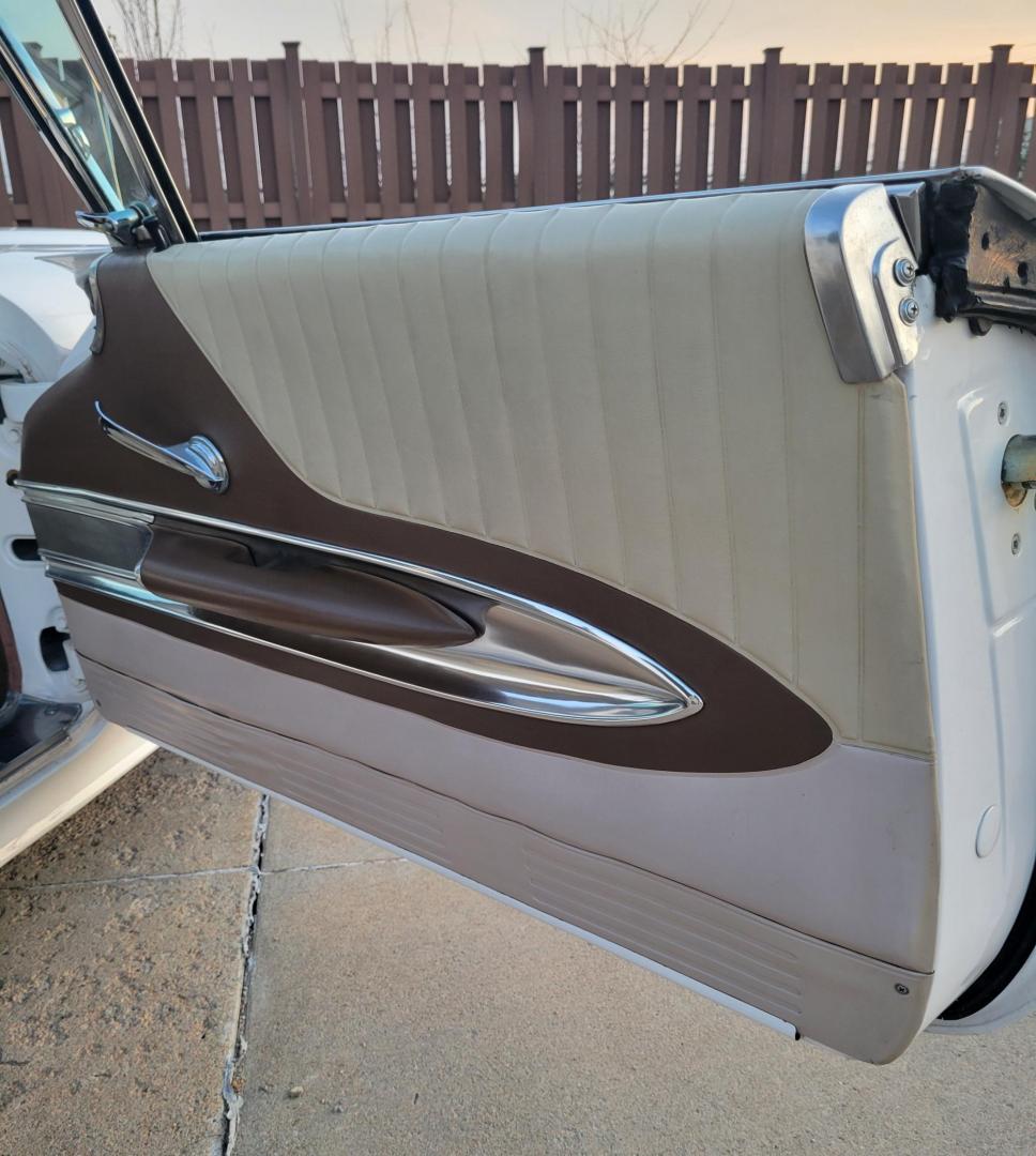 1960 White /Tan Ford Thunderbird (0Y71Y137793) , Automatic transmission, located at 2510 47th St. Suite 200, Boulder, CO, 80301, (303) 641-0333, 40.026196, -105.243217 - 1960 Thunderbird, 24,000 Original Actual 2 owner miles. All Original Factory Leather interior recently reconditioned with leather moisturizer. Purchased from Pierce-Arrow Foundation collection and refreshed by retired Ford Dealer Max Hanson. At Our Listed Price This great 1960 Ford Thunderbird qu - Photo#76