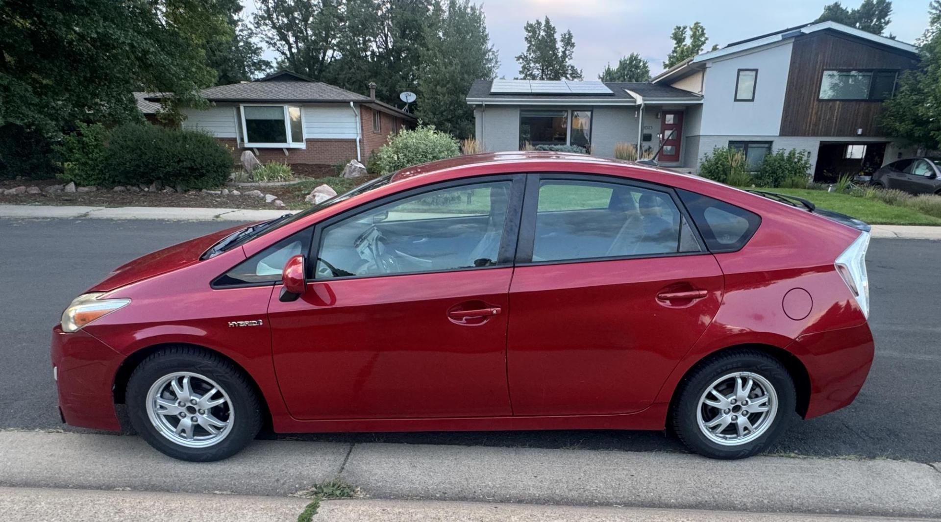 2011 Red /Black Toyota Prius Prius IV (JTDKN3DU1B0) with an 1.8L L4 DOHC 16V engine, Continuously Variable Transmission transmission, located at 2510 47th St. Suite 200, Boulder, CO, 80301, (303) 641-0333, 40.026196, -105.243217 - This Non smoker, Wyoming and Colorado owned 2011 Prius Iv was acquired by Boulder Motors in 2017 and used as a Company Car ever since. It is finished in Barcelona Red Metallic (3R3) with Light Gray Interior. The Car Fax and Auto check is clean and Clear showing no accidents. The title is Clean Clear - Photo#9