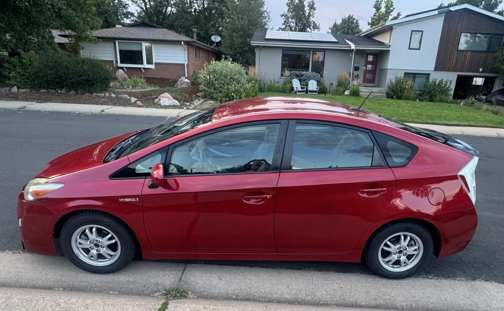 2011 Red /Black Toyota Prius Prius IV (JTDKN3DU1B0) with an 1.8L L4 DOHC 16V engine, Continuously Variable Transmission transmission, located at 2510 47th St. Suite 200, Boulder, CO, 80301, (303) 641-0333, 40.026196, -105.243217 - This Non smoker, Wyoming and Colorado owned 2011 Prius Iv was acquired by Boulder Motors in 2017 and used as a Company Car ever since. It is finished in Barcelona Red Metallic (3R3) with Light Gray Interior. The Car Fax and Auto check is clean and Clear showing no accidents. The title is Clean Clear - Photo#10