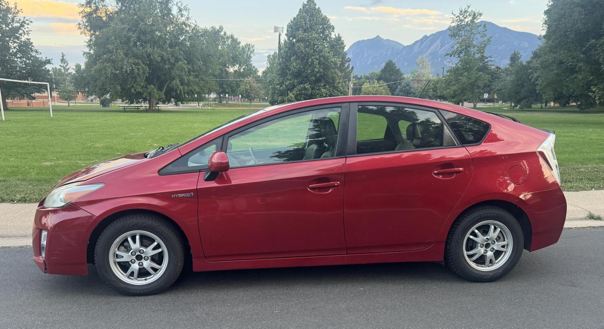 2011 Red /Black Toyota Prius Prius IV (JTDKN3DU1B0) with an 1.8L L4 DOHC 16V engine, Continuously Variable Transmission transmission, located at 2510 47th St. Suite 200, Boulder, CO, 80301, (303) 641-0333, 40.026196, -105.243217 - This Non smoker, Wyoming and Colorado owned 2011 Prius Iv was acquired by Boulder Motors in 2017 and used as a Company Car ever since. It is finished in Barcelona Red Metallic (3R3) with Light Gray Interior. The Car Fax and Auto check is clean and Clear showing no accidents. The title is Clean Clear - Photo#13