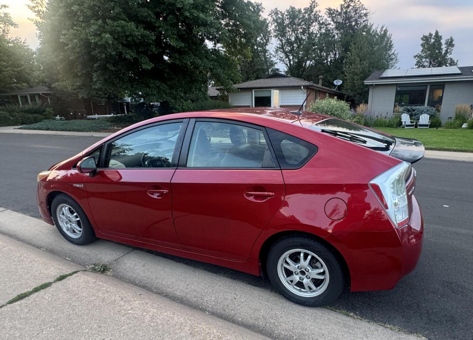 2011 Red /Black Toyota Prius Prius IV (JTDKN3DU1B0) with an 1.8L L4 DOHC 16V engine, Continuously Variable Transmission transmission, located at 2510 47th St. Suite 200, Boulder, CO, 80301, (303) 641-0333, 40.026196, -105.243217 - This Non smoker, Wyoming and Colorado owned 2011 Prius Iv was acquired by Boulder Motors in 2017 and used as a Company Car ever since. It is finished in Barcelona Red Metallic (3R3) with Light Gray Interior. The Car Fax and Auto check is clean and Clear showing no accidents. The title is Clean Clear - Photo#18