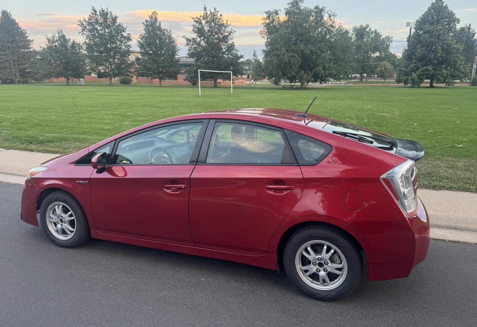 2011 Red /Black Toyota Prius Prius IV (JTDKN3DU1B0) with an 1.8L L4 DOHC 16V engine, Continuously Variable Transmission transmission, located at 2510 47th St. Suite 200, Boulder, CO, 80301, (303) 641-0333, 40.026196, -105.243217 - This Non smoker, Wyoming and Colorado owned 2011 Prius Iv was acquired by Boulder Motors in 2017 and used as a Company Car ever since. It is finished in Barcelona Red Metallic (3R3) with Light Gray Interior. The Car Fax and Auto check is clean and Clear showing no accidents. The title is Clean Clear - Photo#17