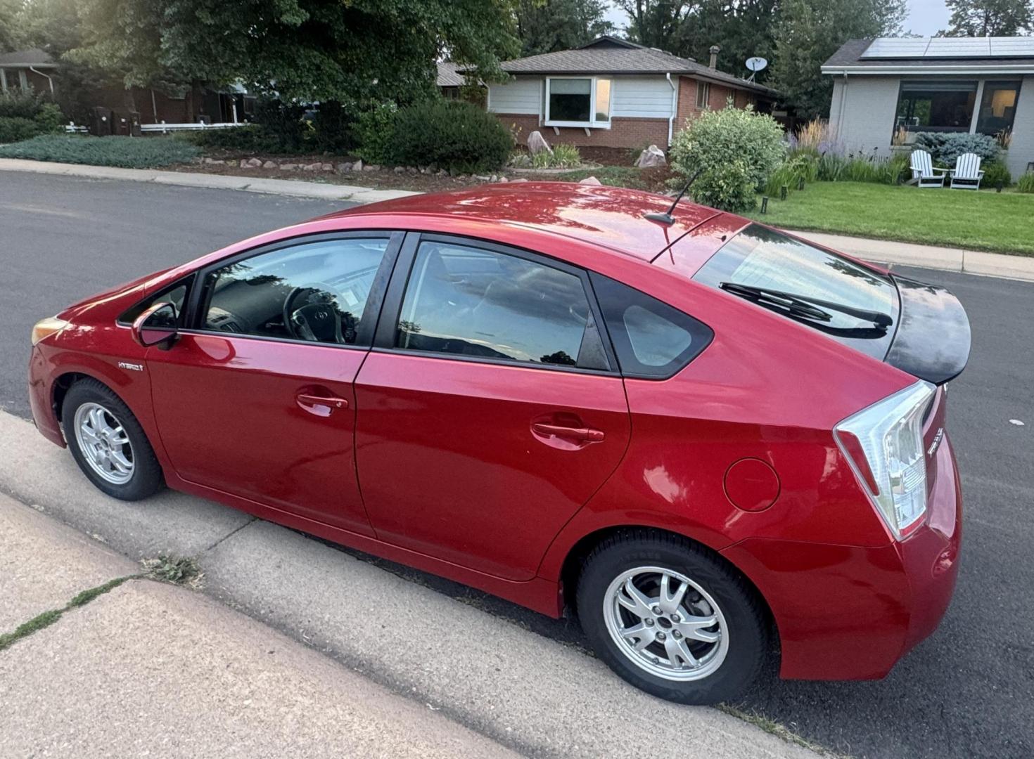 2011 Red /Black Toyota Prius Prius IV (JTDKN3DU1B0) with an 1.8L L4 DOHC 16V engine, Continuously Variable Transmission transmission, located at 2510 47th St. Suite 200, Boulder, CO, 80301, (303) 641-0333, 40.026196, -105.243217 - This Non smoker, Wyoming and Colorado owned 2011 Prius Iv was acquired by Boulder Motors in 2017 and used as a Company Car ever since. It is finished in Barcelona Red Metallic (3R3) with Light Gray Interior. The Car Fax and Auto check is clean and Clear showing no accidents. The title is Clean Clear - Photo#19