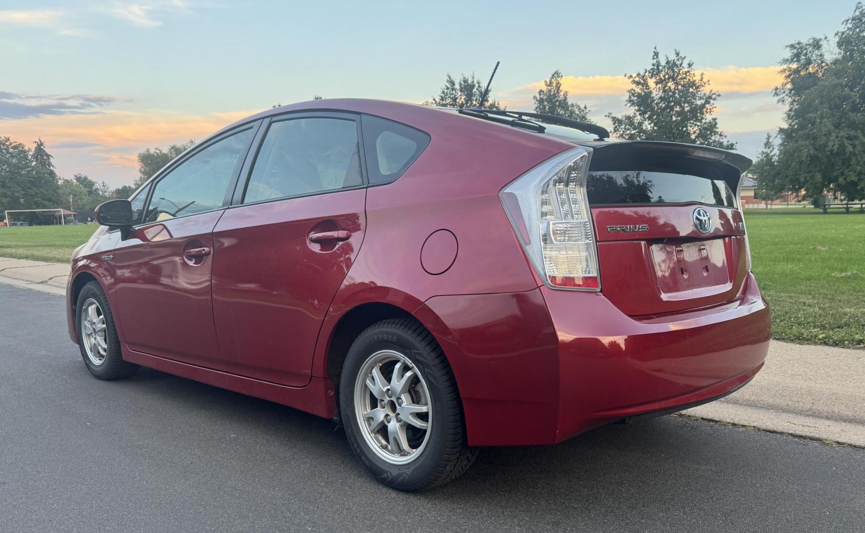 2011 Red /Black Toyota Prius Prius IV (JTDKN3DU1B0) with an 1.8L L4 DOHC 16V engine, Continuously Variable Transmission transmission, located at 2510 47th St. Suite 200, Boulder, CO, 80301, (303) 641-0333, 40.026196, -105.243217 - This Non smoker, Wyoming and Colorado owned 2011 Prius Iv was acquired by Boulder Motors in 2017 and used as a Company Car ever since. It is finished in Barcelona Red Metallic (3R3) with Light Gray Interior. The Car Fax and Auto check is clean and Clear showing no accidents. The title is Clean Clear - Photo#22
