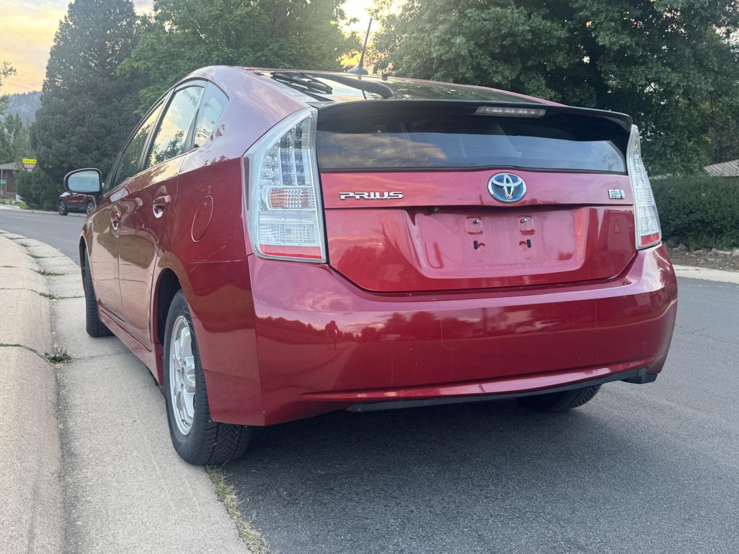 2011 Red /Black Toyota Prius Prius IV (JTDKN3DU1B0) with an 1.8L L4 DOHC 16V engine, Continuously Variable Transmission transmission, located at 2510 47th St. Suite 200, Boulder, CO, 80301, (303) 641-0333, 40.026196, -105.243217 - This Non smoker, Wyoming and Colorado owned 2011 Prius Iv was acquired by Boulder Motors in 2017 and used as a Company Car ever since. It is finished in Barcelona Red Metallic (3R3) with Light Gray Interior. The Car Fax and Auto check is clean and Clear showing no accidents. The title is Clean Clear - Photo#25