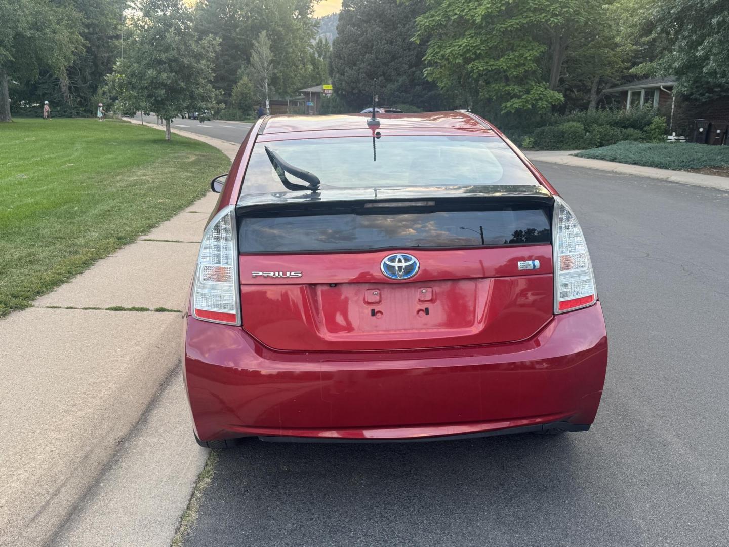 2011 Red /Black Toyota Prius Prius IV (JTDKN3DU1B0) with an 1.8L L4 DOHC 16V engine, Continuously Variable Transmission transmission, located at 2510 47th St. Suite 200, Boulder, CO, 80301, (303) 641-0333, 40.026196, -105.243217 - This Non smoker, Wyoming and Colorado owned 2011 Prius Iv was acquired by Boulder Motors in 2017 and used as a Company Car ever since. It is finished in Barcelona Red Metallic (3R3) with Light Gray Interior. The Car Fax and Auto check is clean and Clear showing no accidents. The title is Clean Clear - Photo#29
