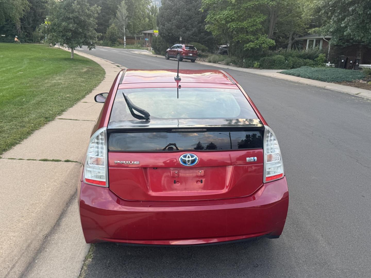 2011 Red /Black Toyota Prius Prius IV (JTDKN3DU1B0) with an 1.8L L4 DOHC 16V engine, Continuously Variable Transmission transmission, located at 2510 47th St. Suite 200, Boulder, CO, 80301, (303) 641-0333, 40.026196, -105.243217 - This Non smoker, Wyoming and Colorado owned 2011 Prius Iv was acquired by Boulder Motors in 2017 and used as a Company Car ever since. It is finished in Barcelona Red Metallic (3R3) with Light Gray Interior. The Car Fax and Auto check is clean and Clear showing no accidents. The title is Clean Clear - Photo#30