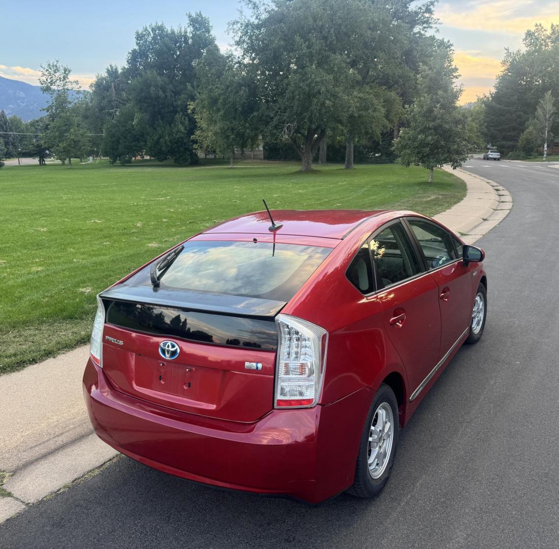 2011 Red /Black Toyota Prius Prius IV (JTDKN3DU1B0) with an 1.8L L4 DOHC 16V engine, Continuously Variable Transmission transmission, located at 2510 47th St. Suite 200, Boulder, CO, 80301, (303) 641-0333, 40.026196, -105.243217 - This Non smoker, Wyoming and Colorado owned 2011 Prius Iv was acquired by Boulder Motors in 2017 and used as a Company Car ever since. It is finished in Barcelona Red Metallic (3R3) with Light Gray Interior. The Car Fax and Auto check is clean and Clear showing no accidents. The title is Clean Clear - Photo#32